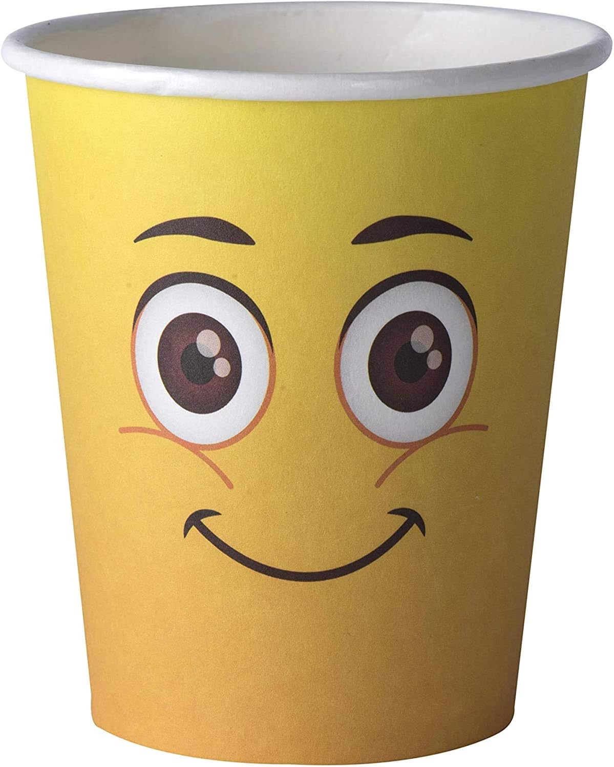 Hammont Smiley Party Paper Cups 9 oz 40Packs 2000Pieces