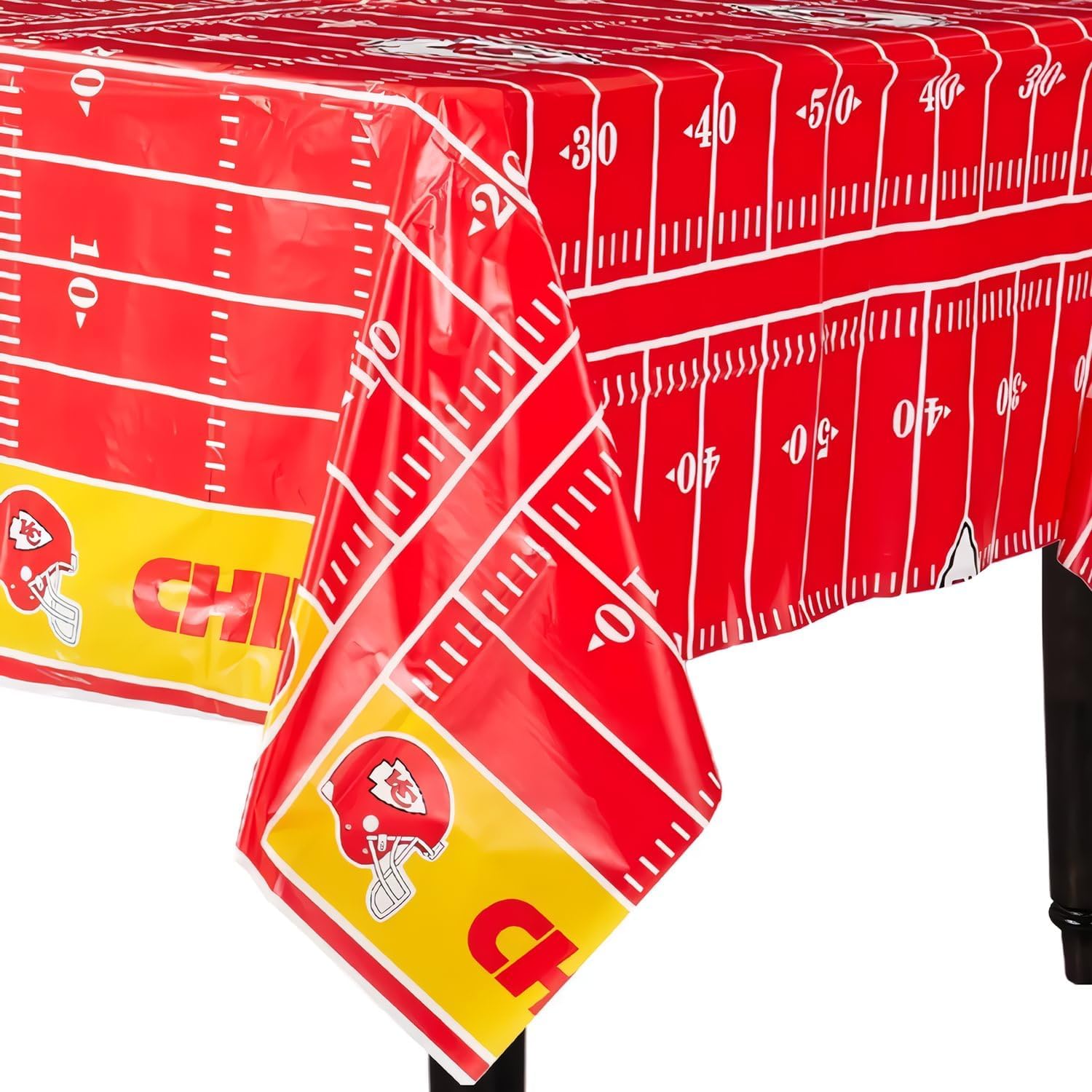 Kansas City Chiefs All Over Print Table Cover 54x96