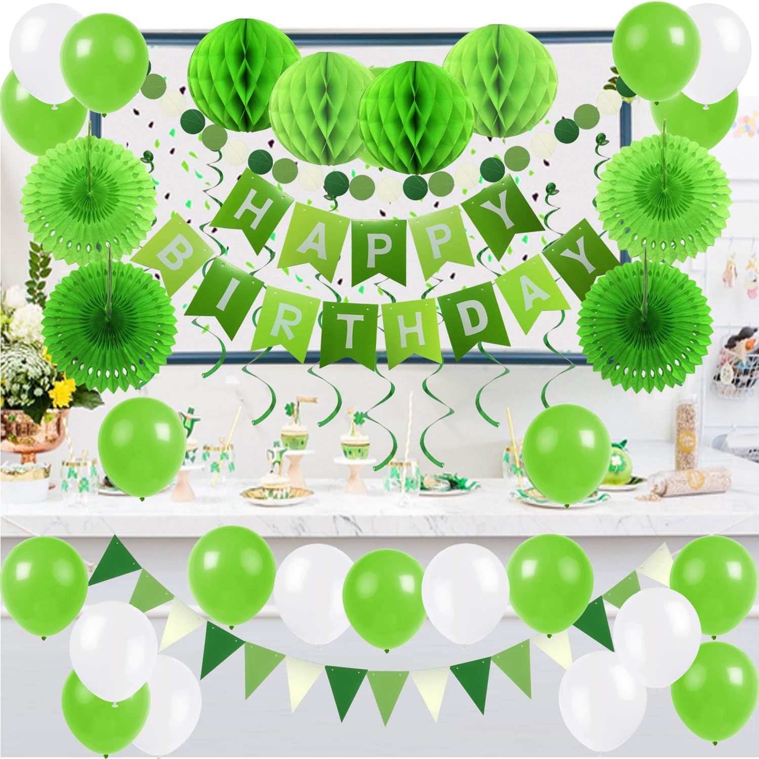 ZERODECO Birthday Party Decoration Set