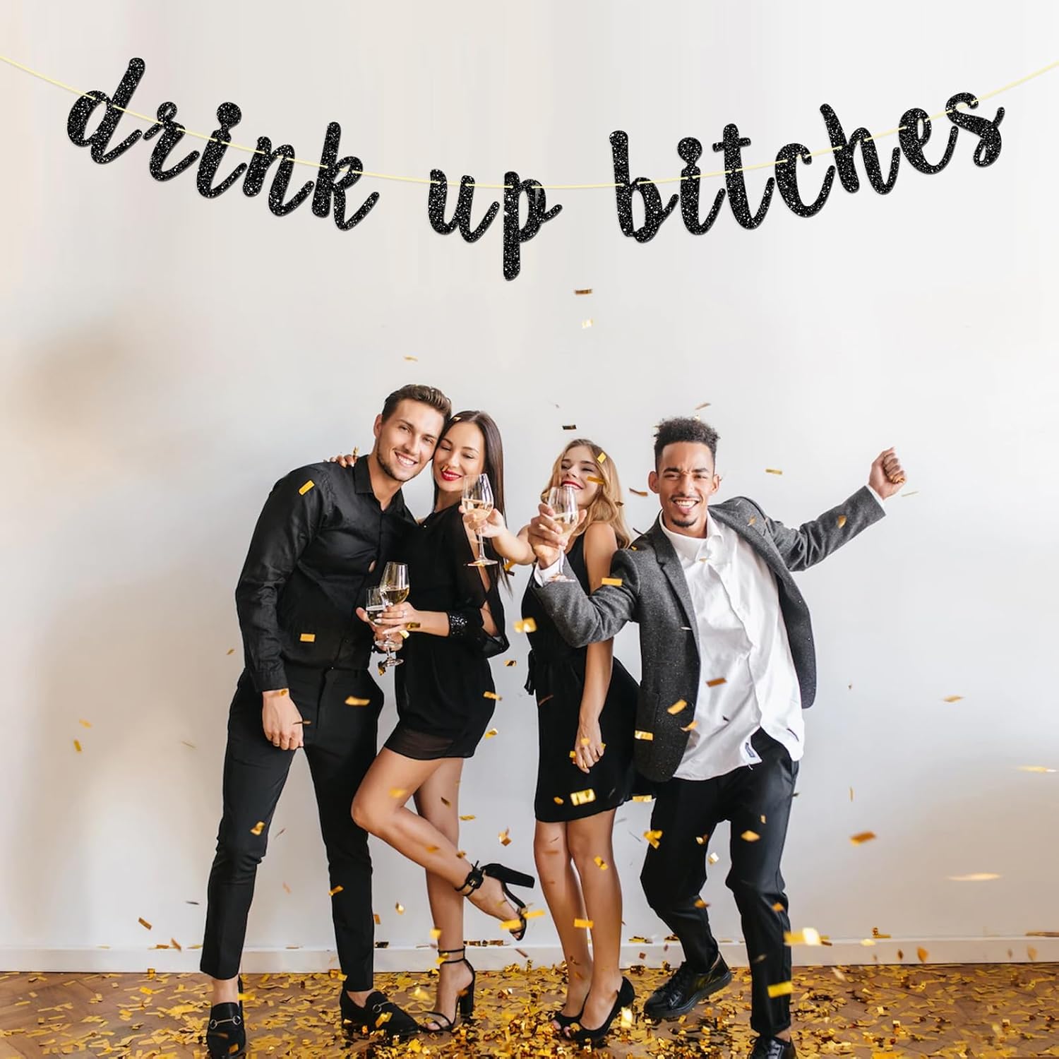 Dill-Dall Drink Up Banner Party Decorations