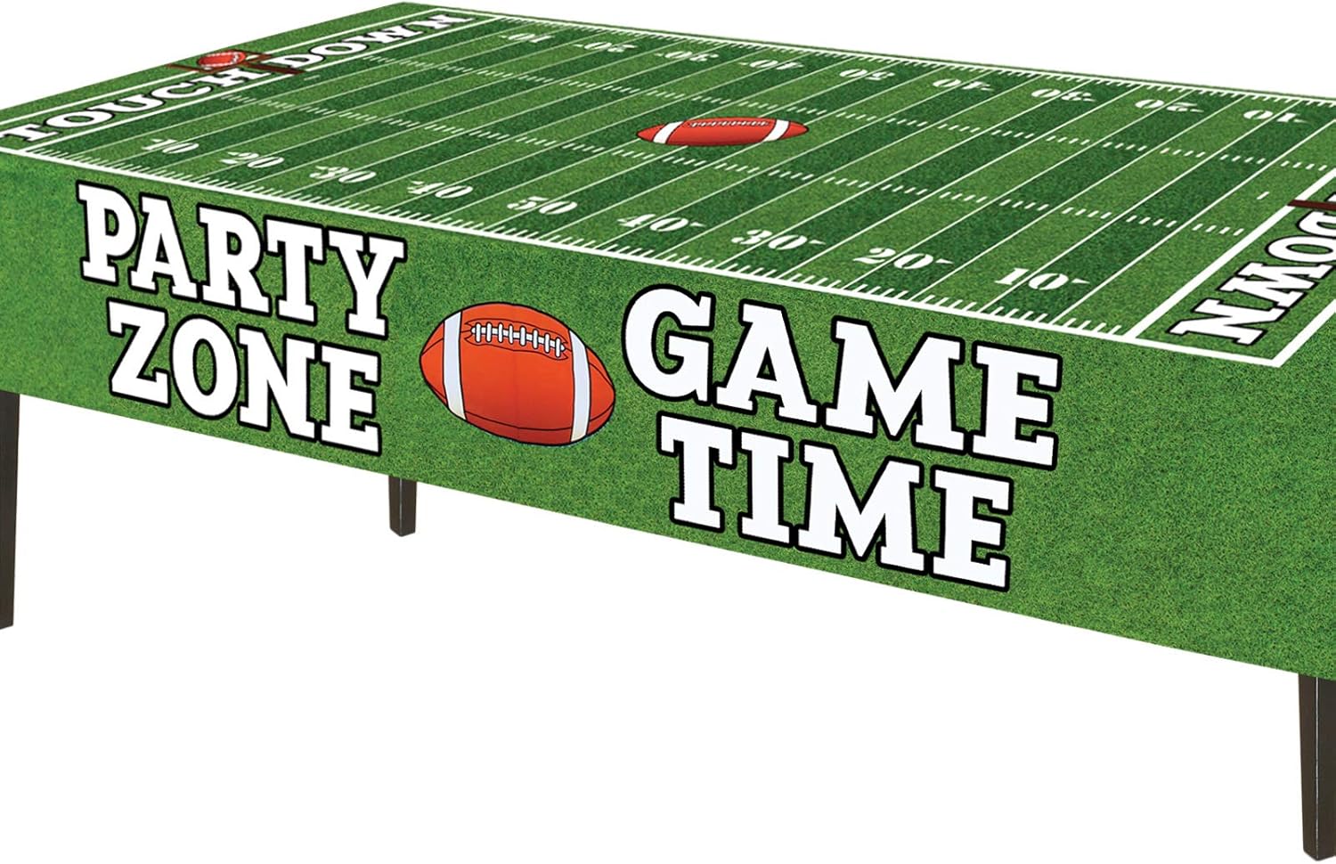 AnapoliZ Football Tablecloth 3 Pcs Party Pack