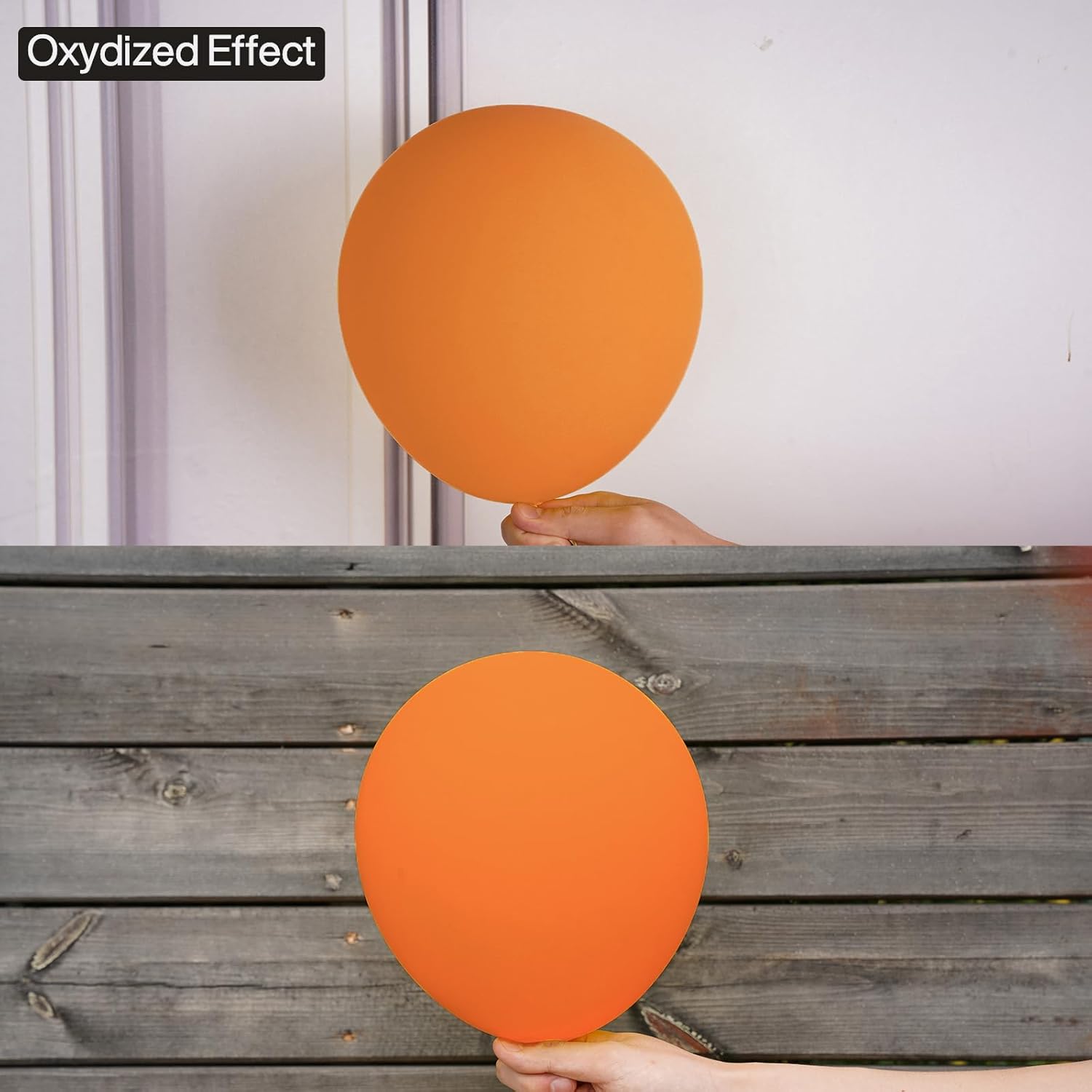 PartyWoo Burnt Orange Balloons 100pcs Arch Garland Kit For Fall Events