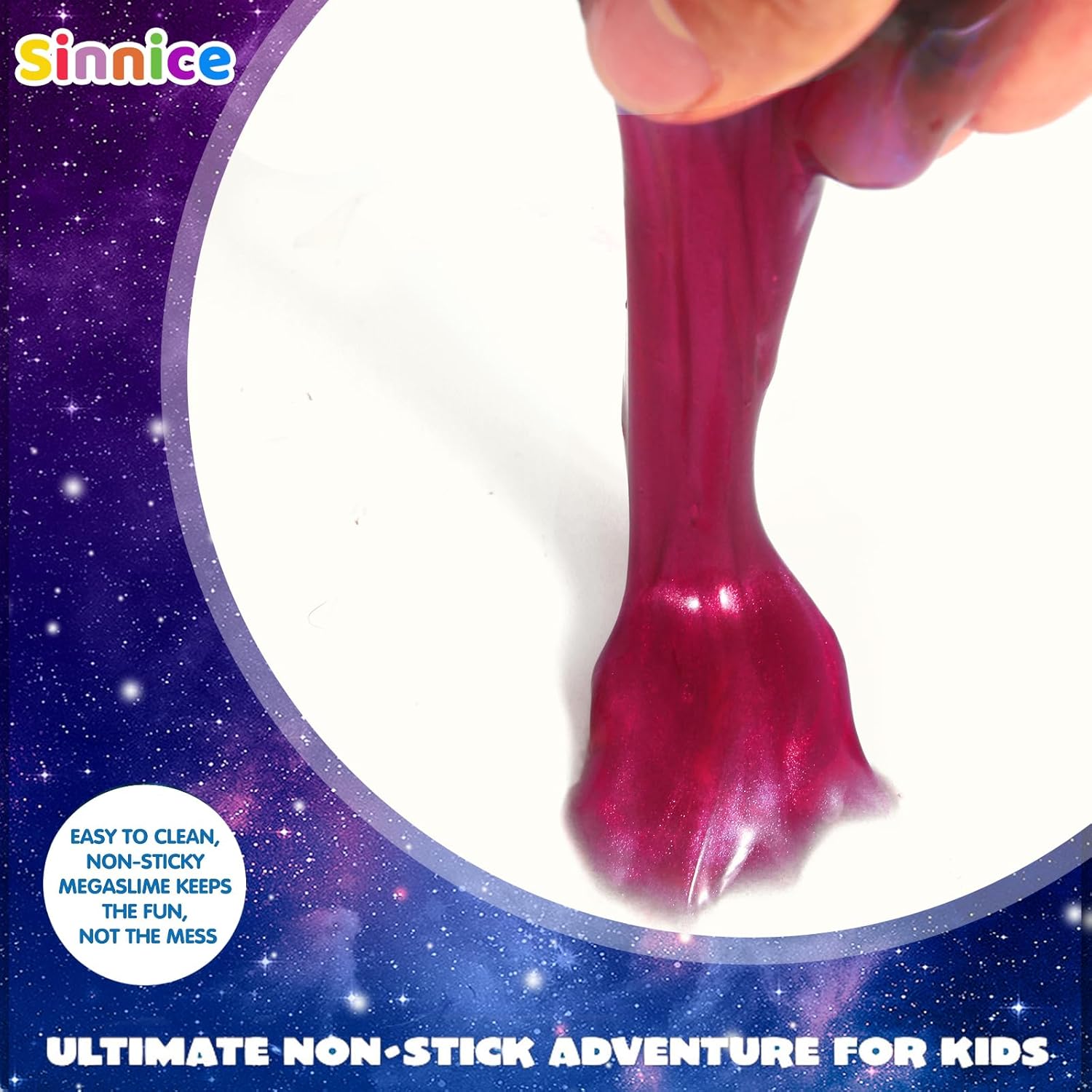 24 Pack Galaxy Slime Party Favors for Kids