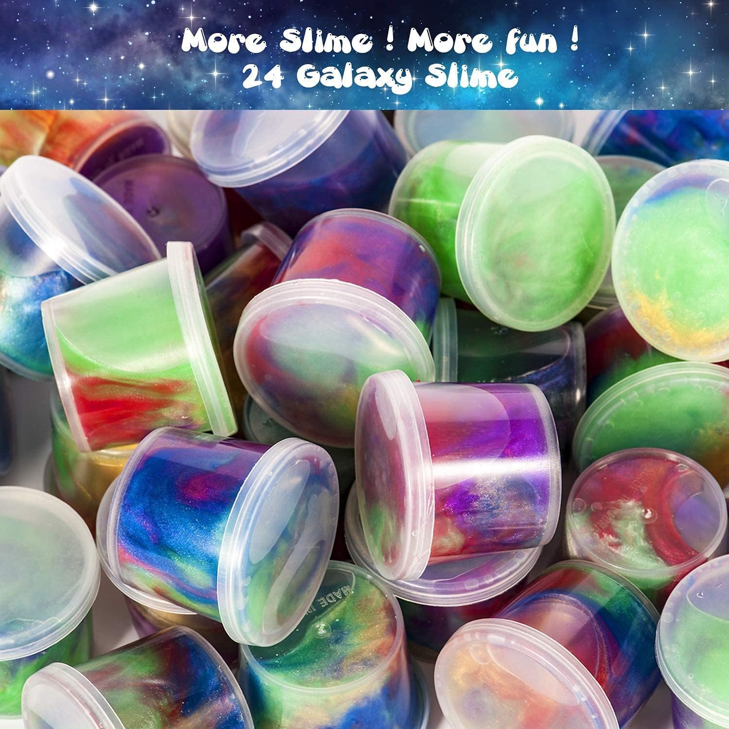 Joyjoz Galaxy Slime Party Favor 24 Pieces