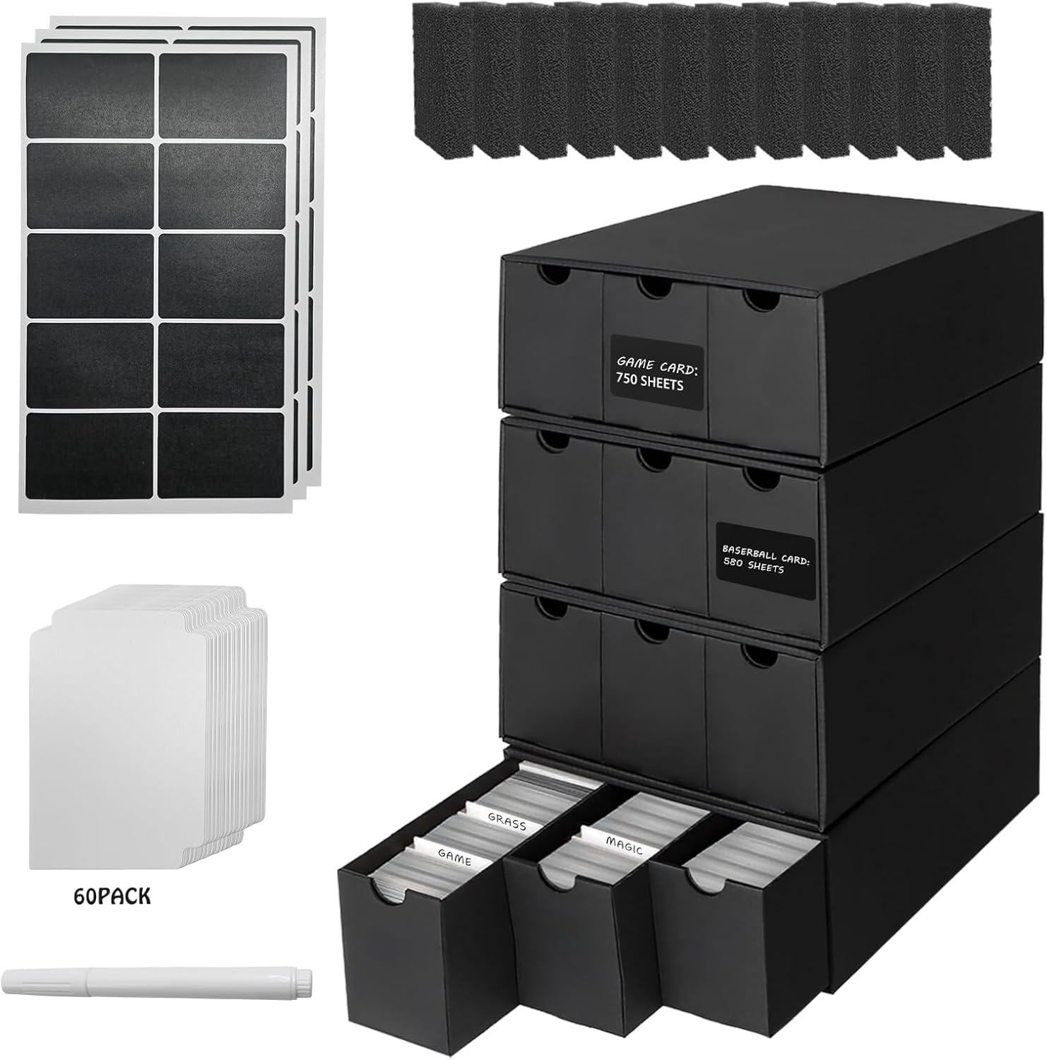 12000 Plus Card Storage Box For Trading Cards