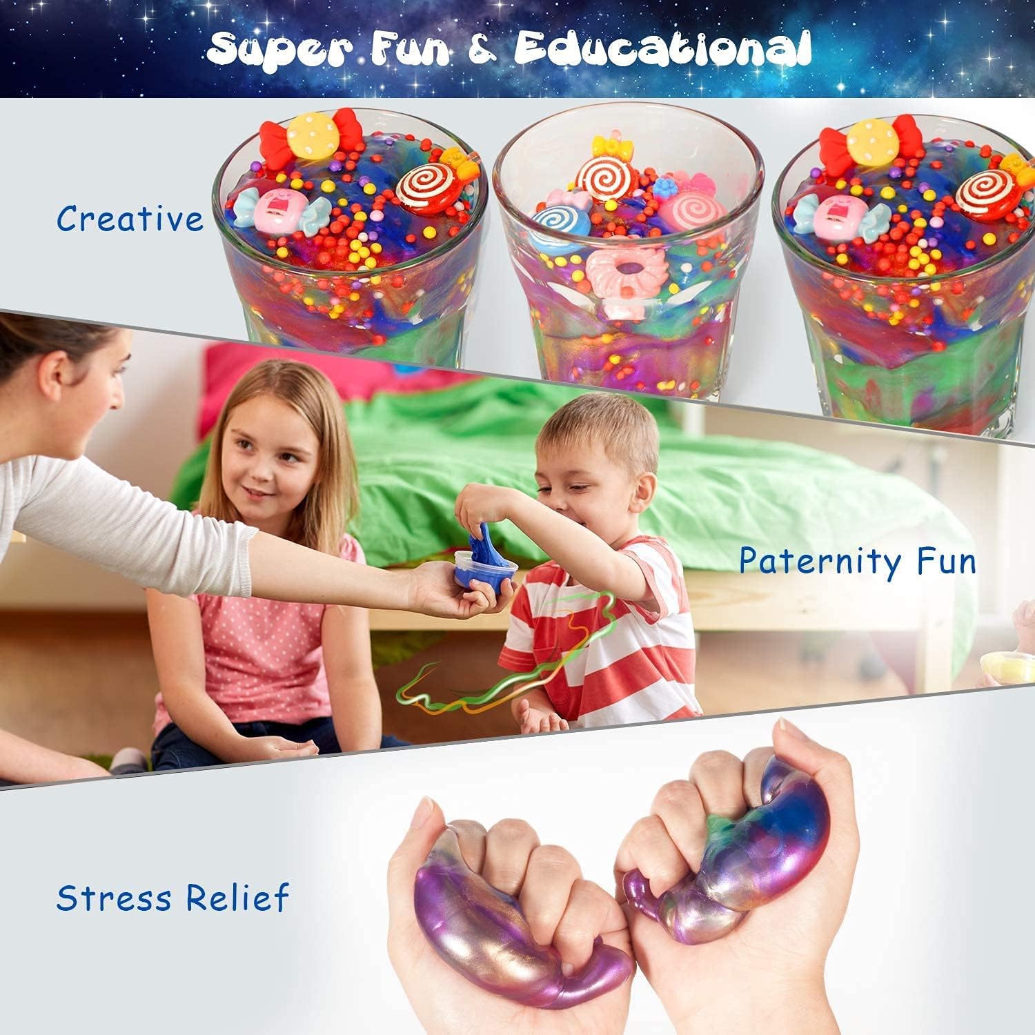 Joyjoz Galaxy Slime Party Favor 24 Pieces