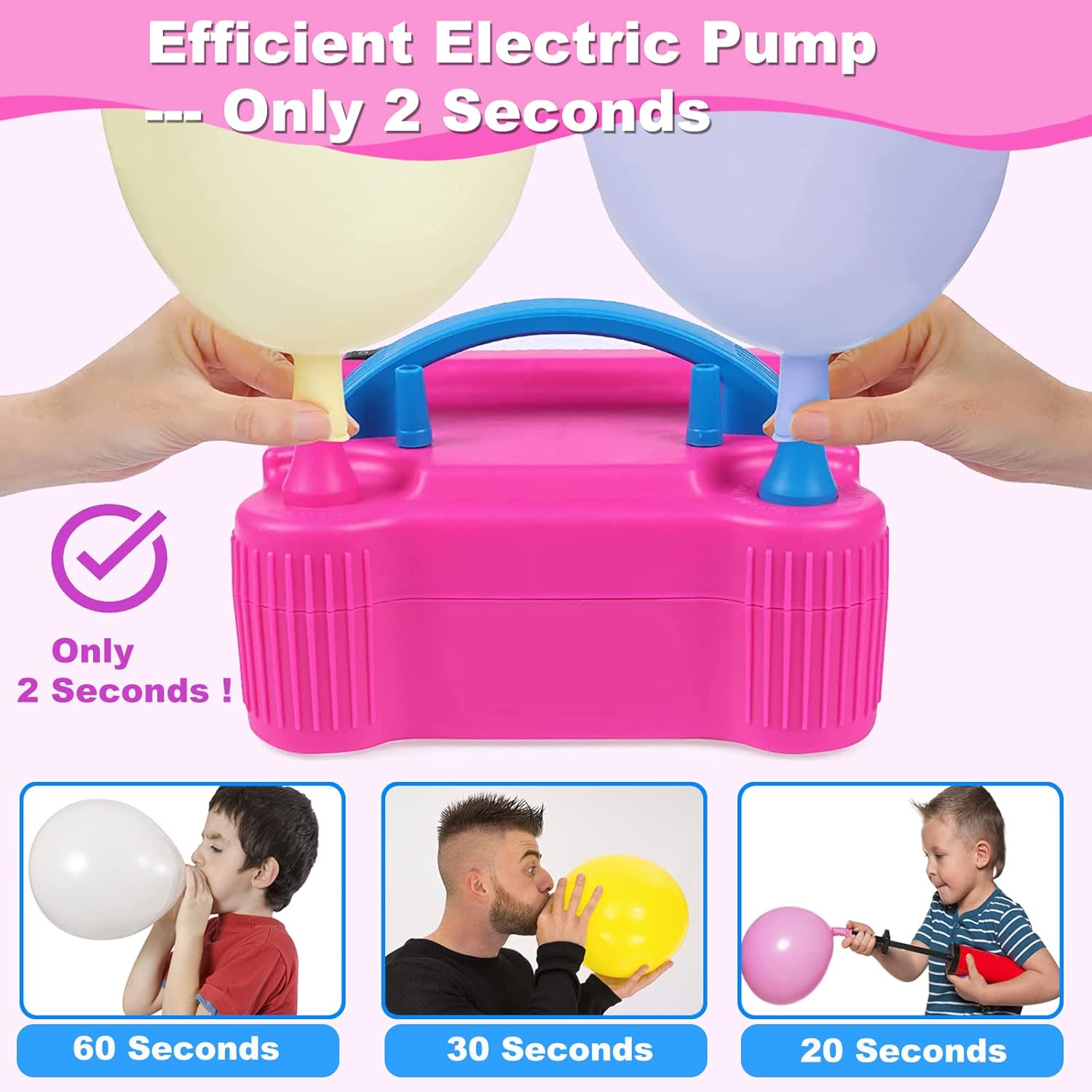Balloon Arch Kit with Electric Pump 10ft Wide