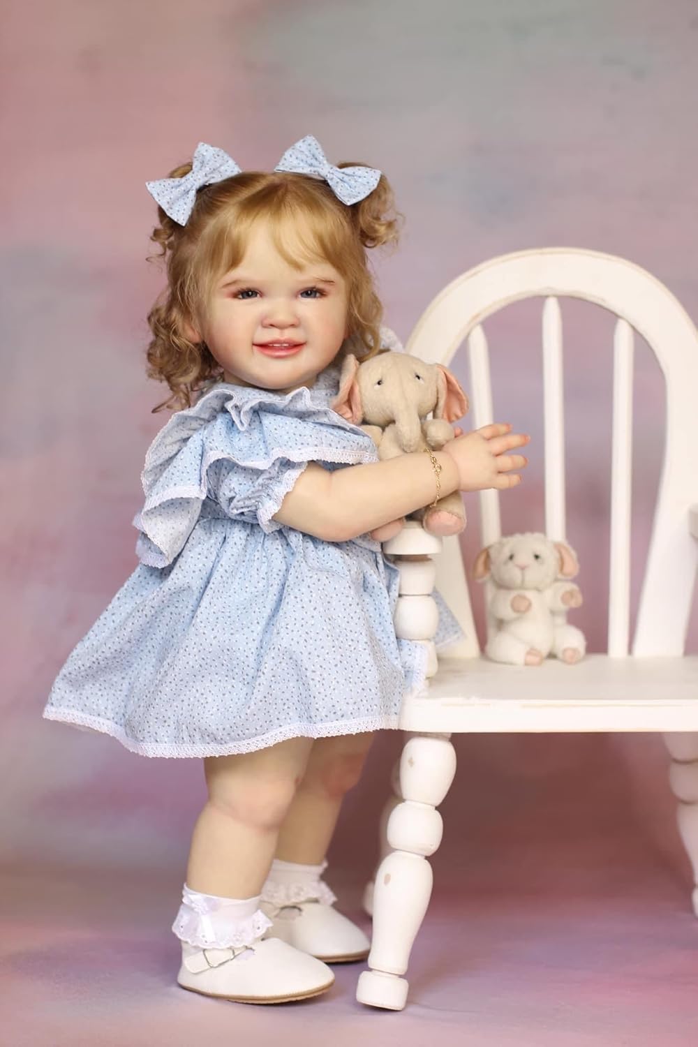 Pinky Reborn 28 Inch Realistic Baby Doll for Girls