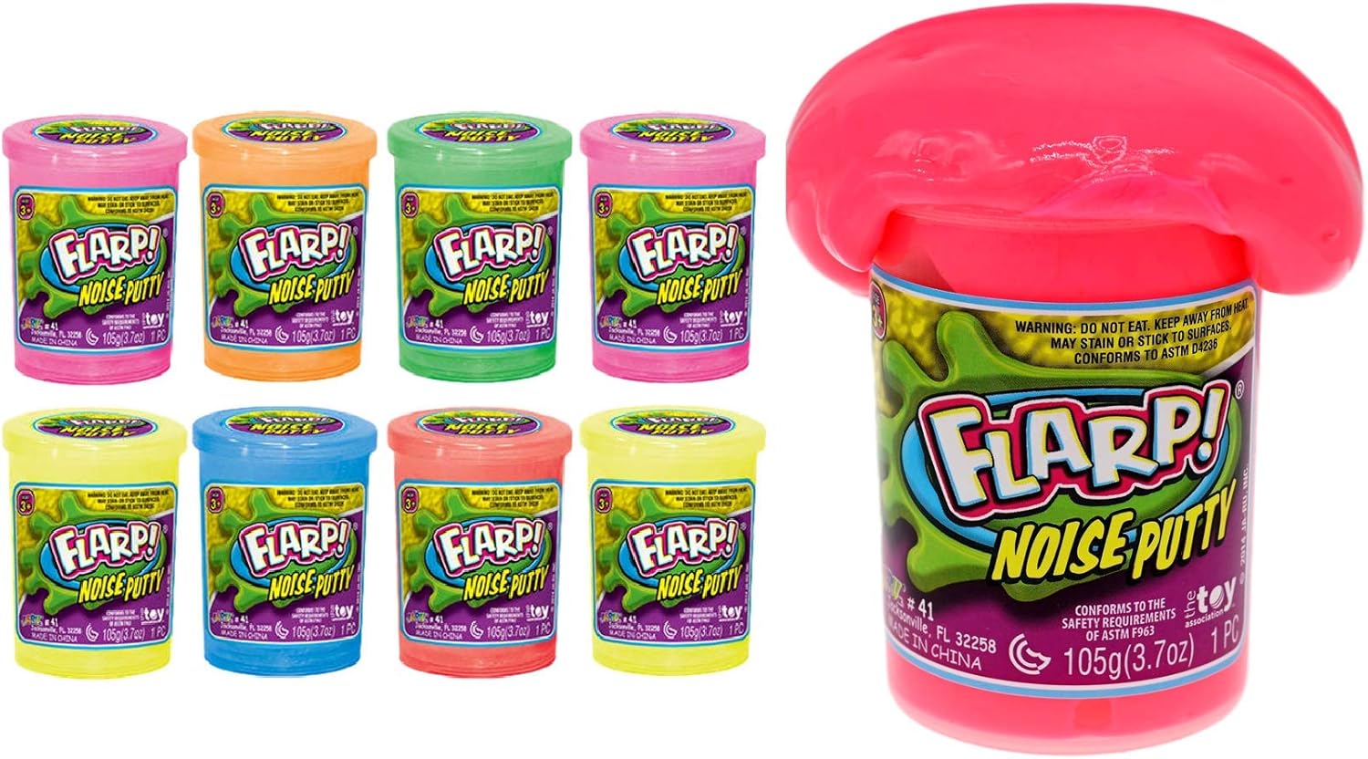 Ja-Ru Flarp Party Favor Bundle Pack 1