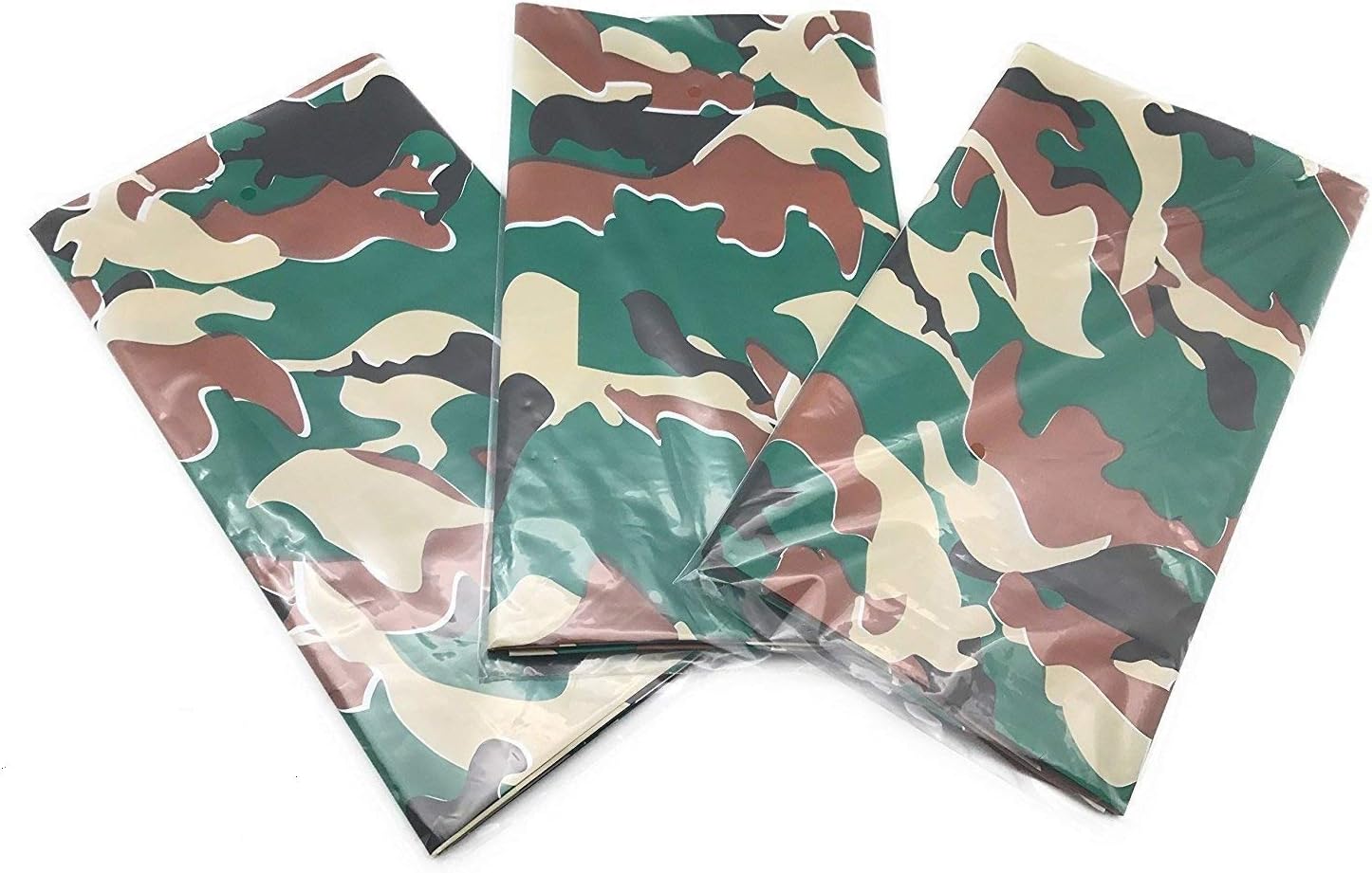Oojami Camouflage Tablecloths Set of 4 54x108 Inches