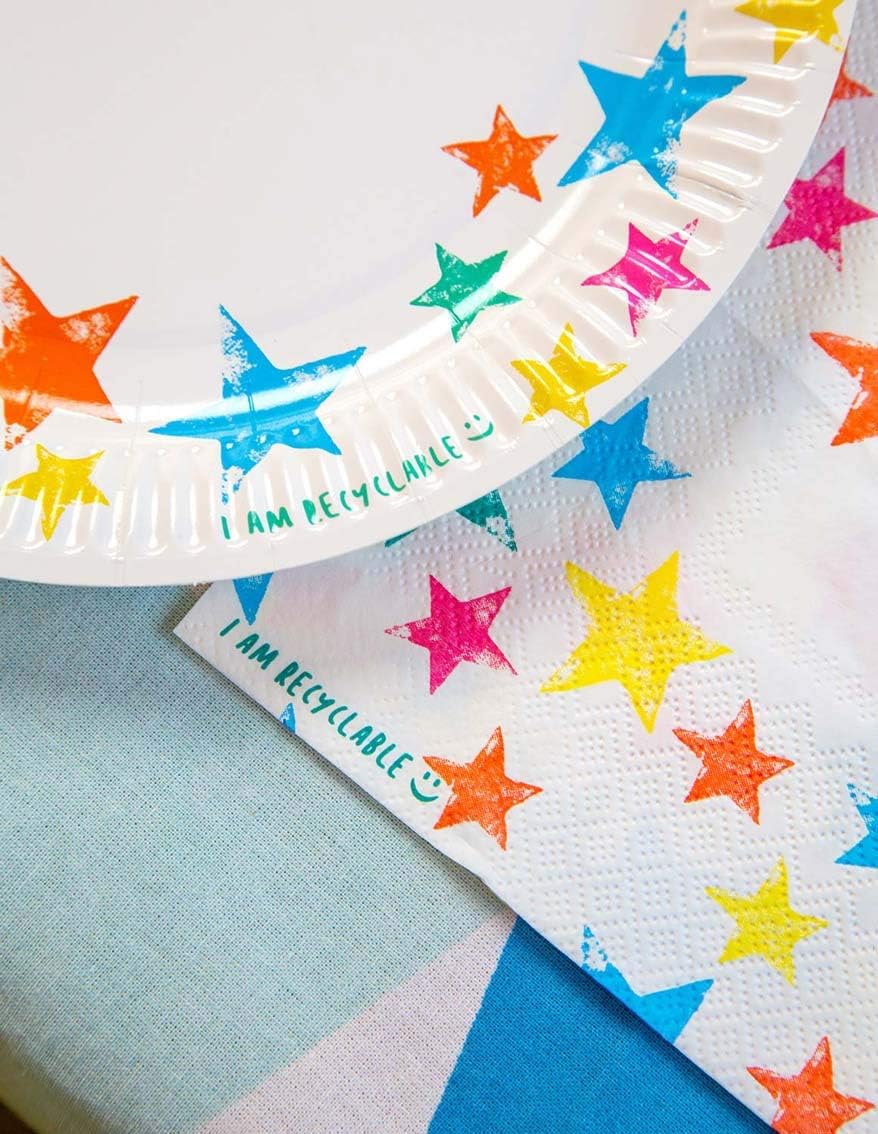 Star Themed Birthday Napkins Pack Of 20