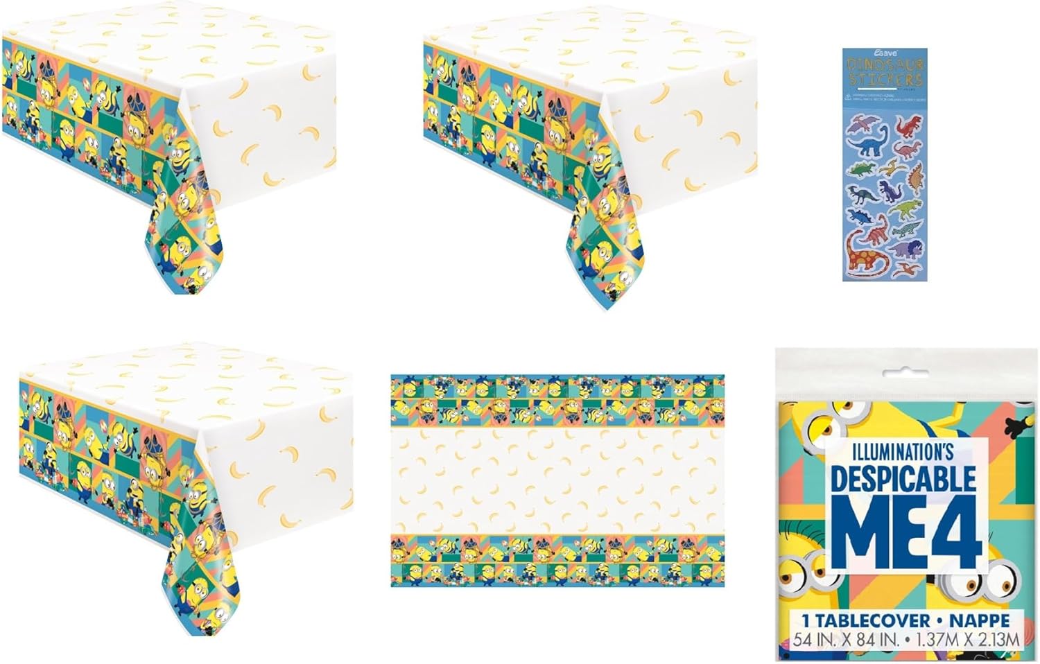Despicable Me Birthday Party Supplies Bundle Pack