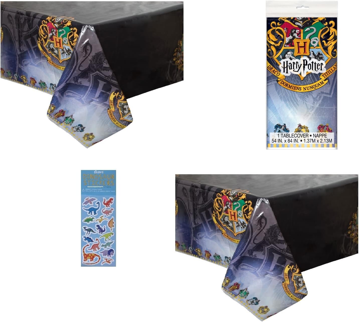 Harry Potter Party Supplies Decoration Bundle with Table Covers