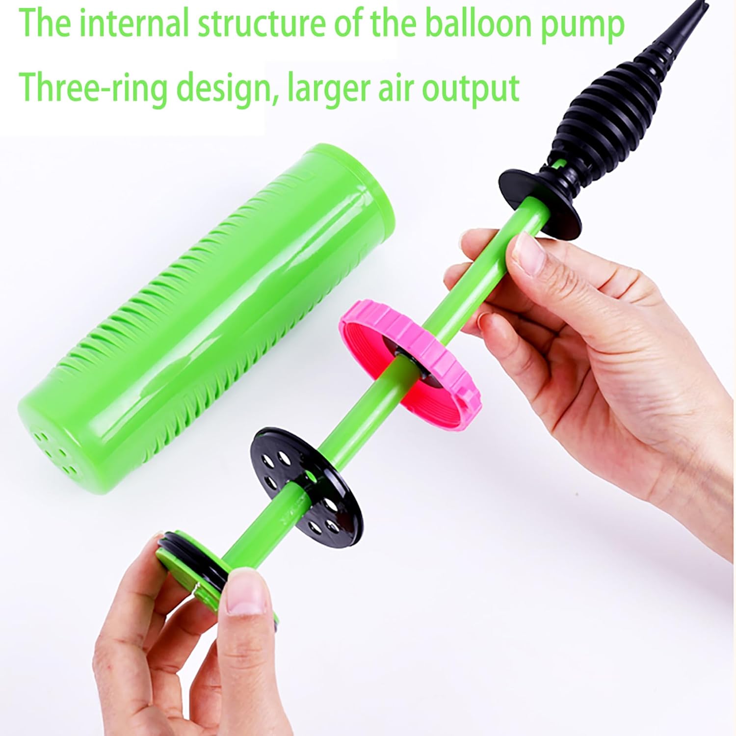 Ouyili Balloon Pump Hand 2 Pack with Tying Tool