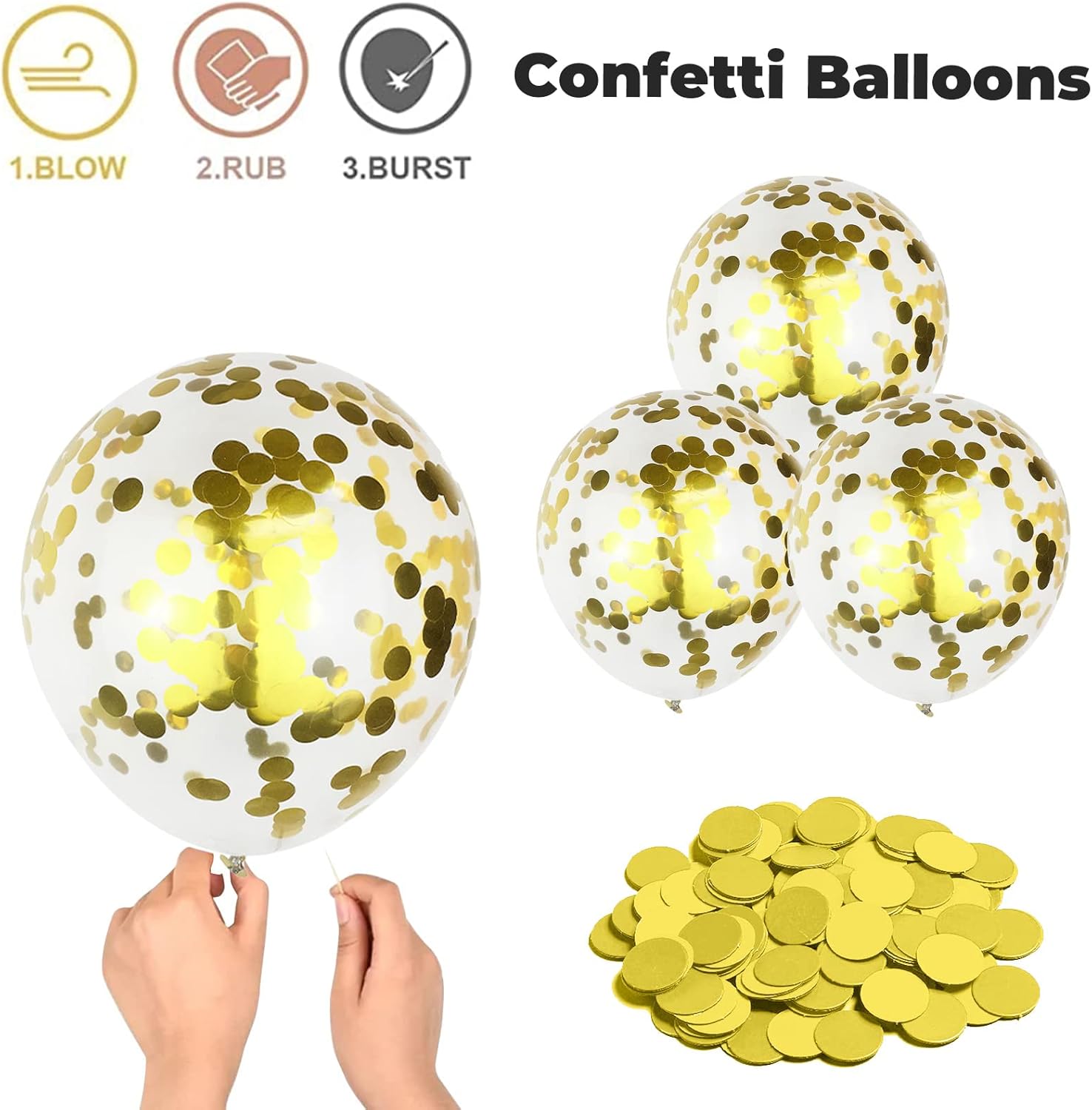 Black Gold Green Balloons Graduation Party Decor 60PCS