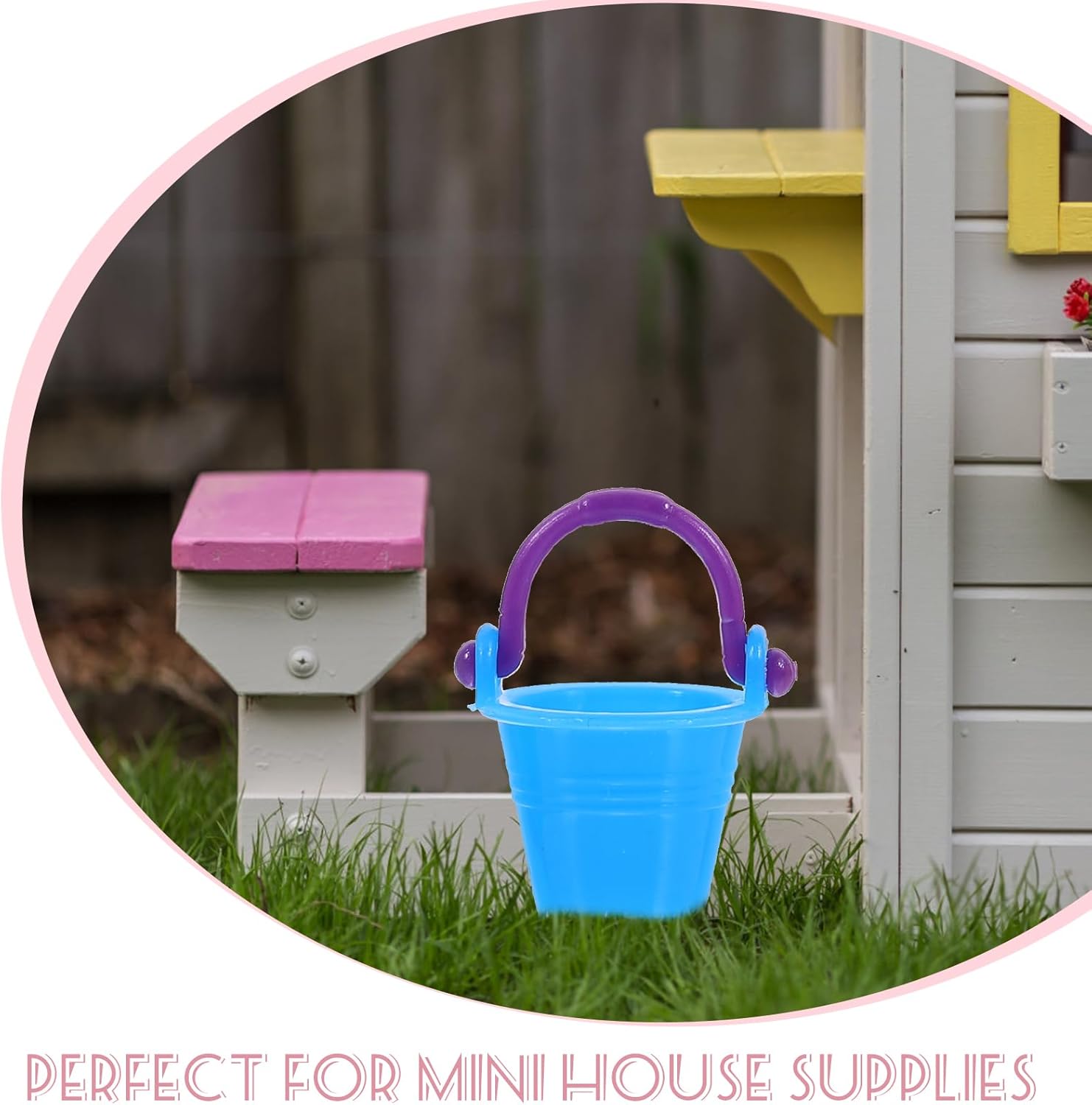 UPKOCH 20PCS Miniature Buckets 112 Scale