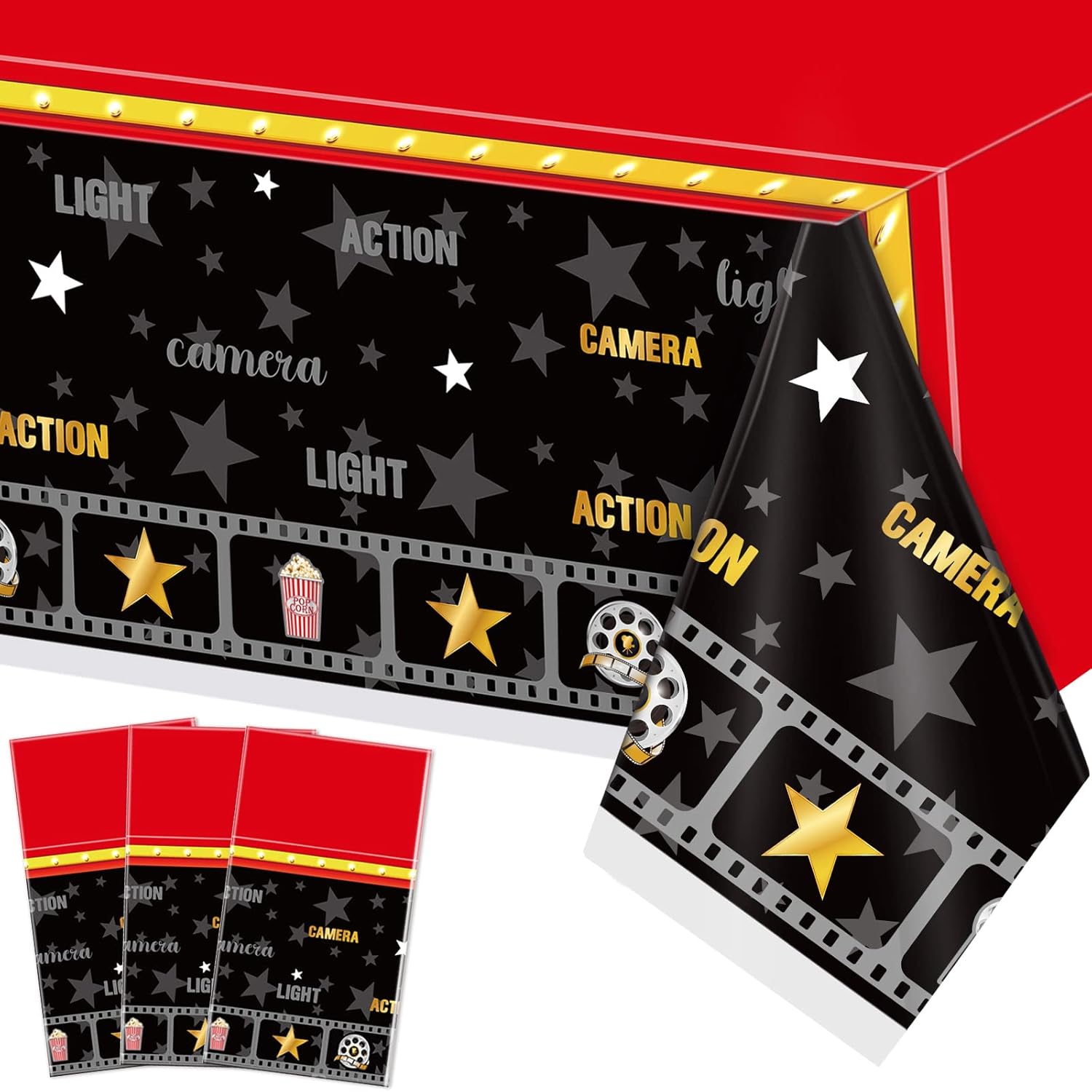 Irenare 3 Piece Movie Theater Table Covers