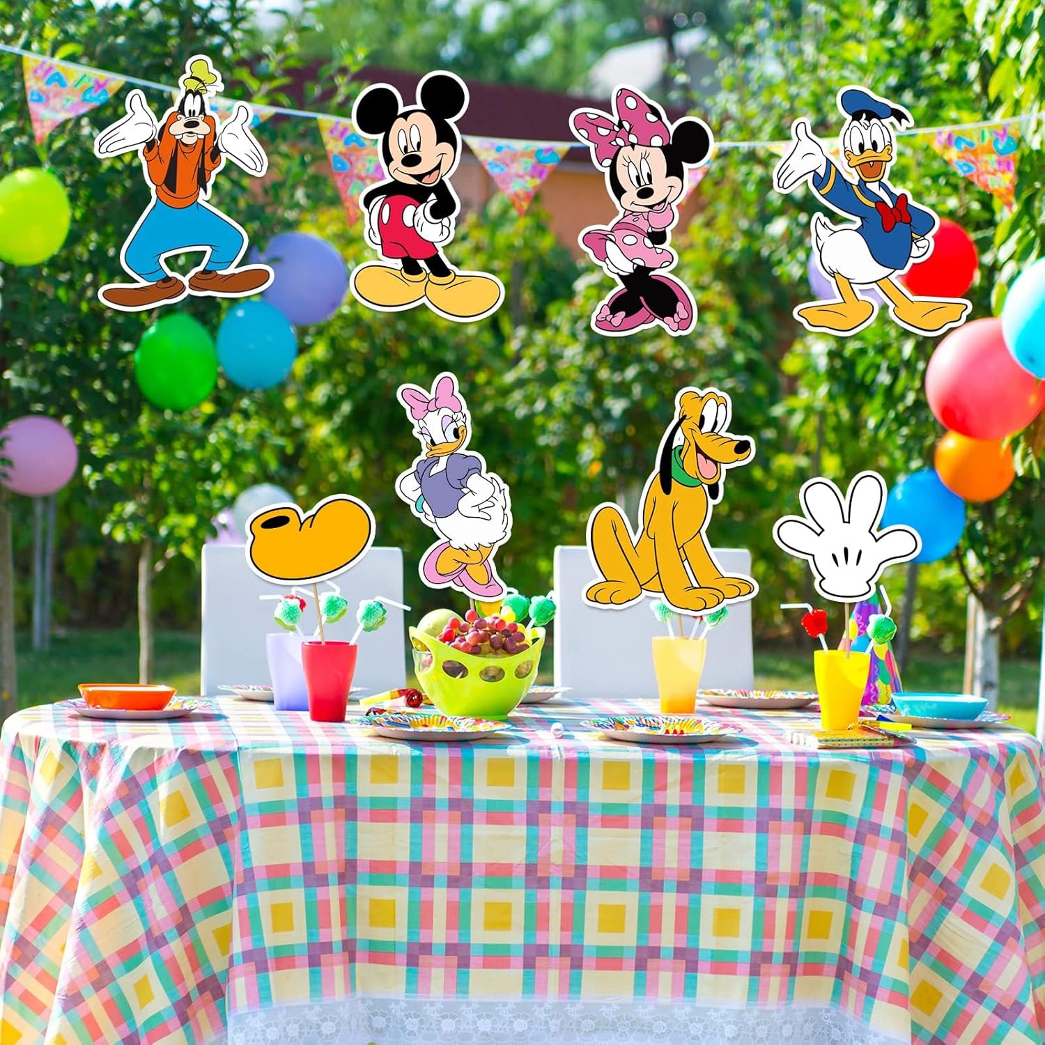Mickey Birthday Centerpieces Decor Set 32PCS