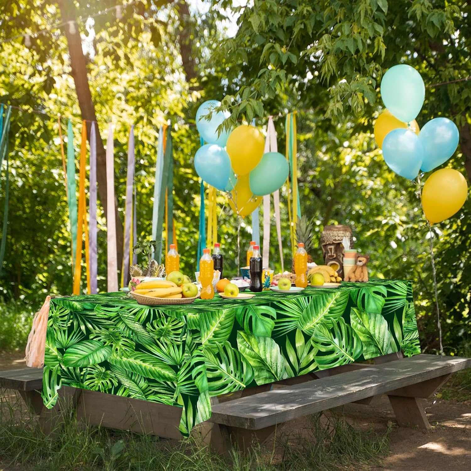 Hakoti Jungle Safari Animal Tablecloth 3Pcs Set
