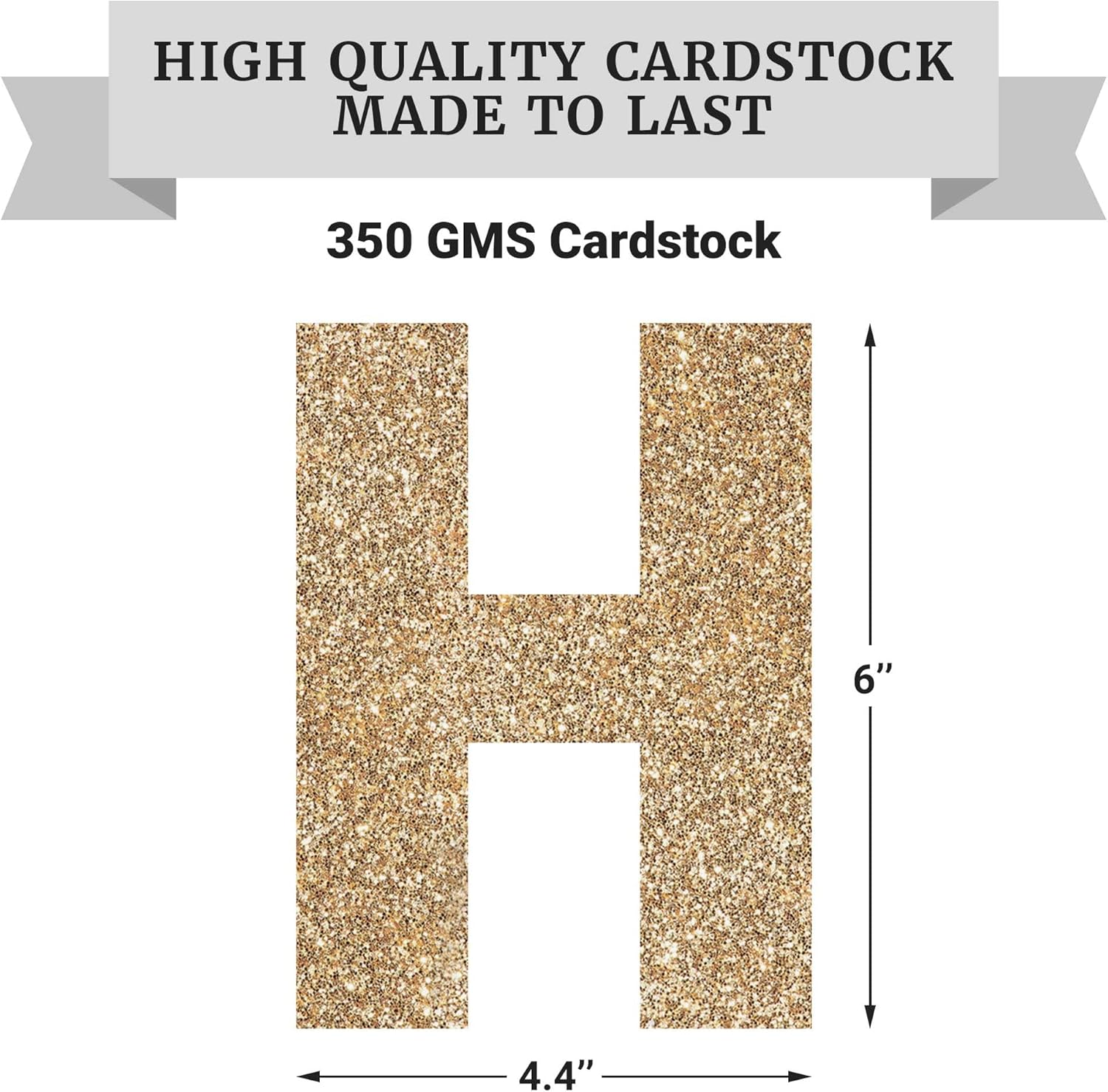 Pre-Strung Happy Retirement Banner with Gold Glitter