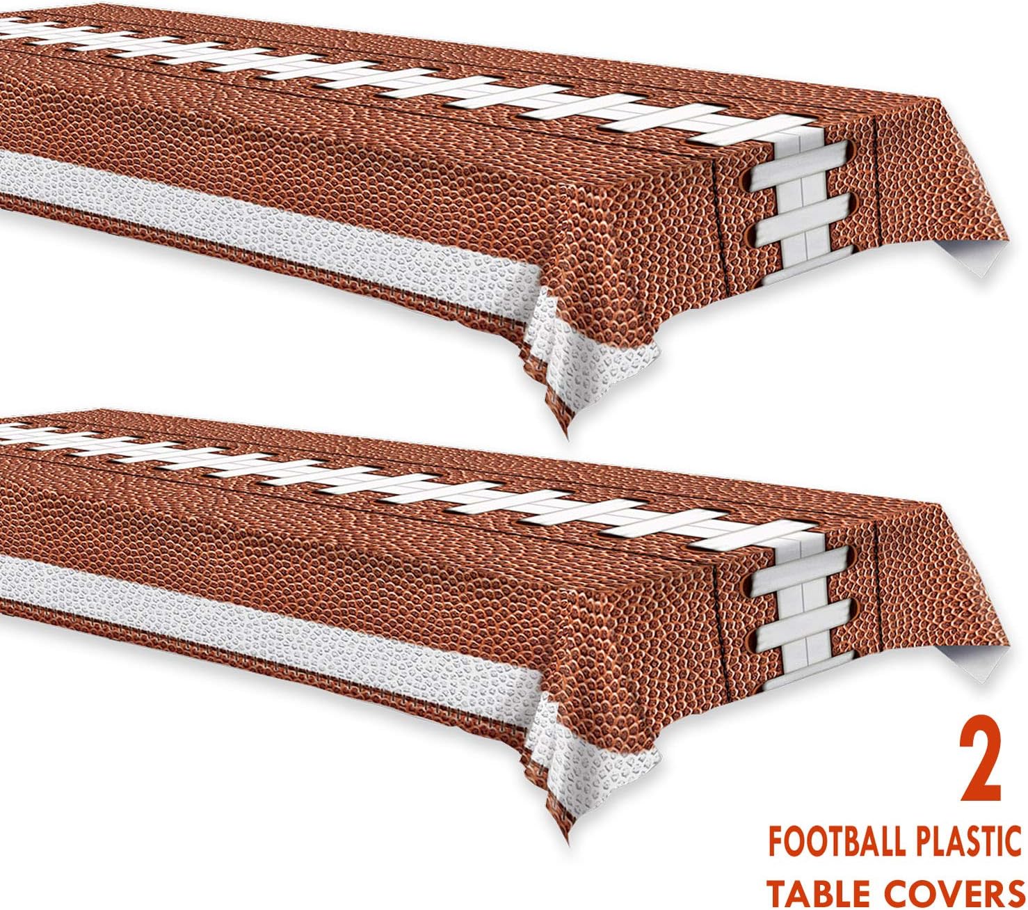 Football Party Supplies 54x108 Table Cover 2 Pack