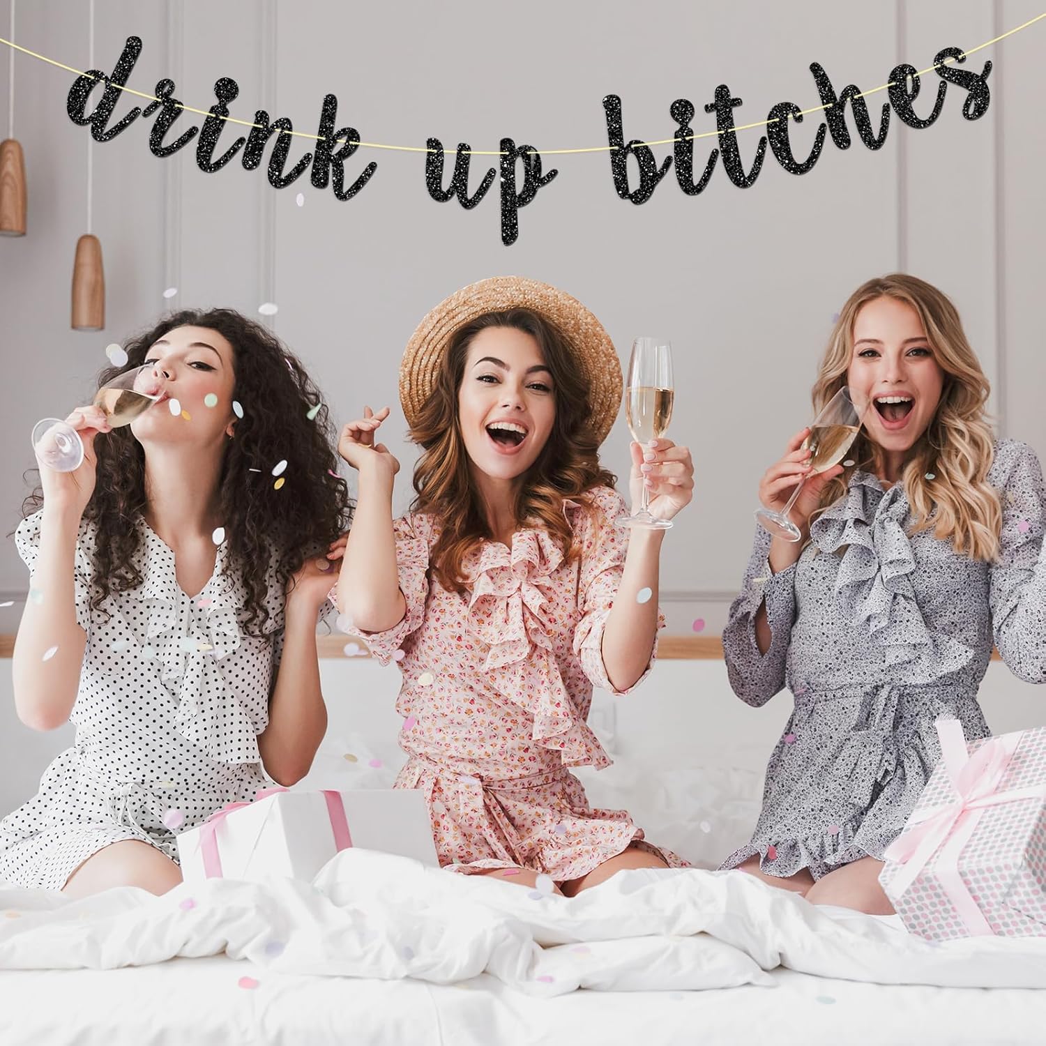 Dill-Dall Drink Up Banner Party Decorations