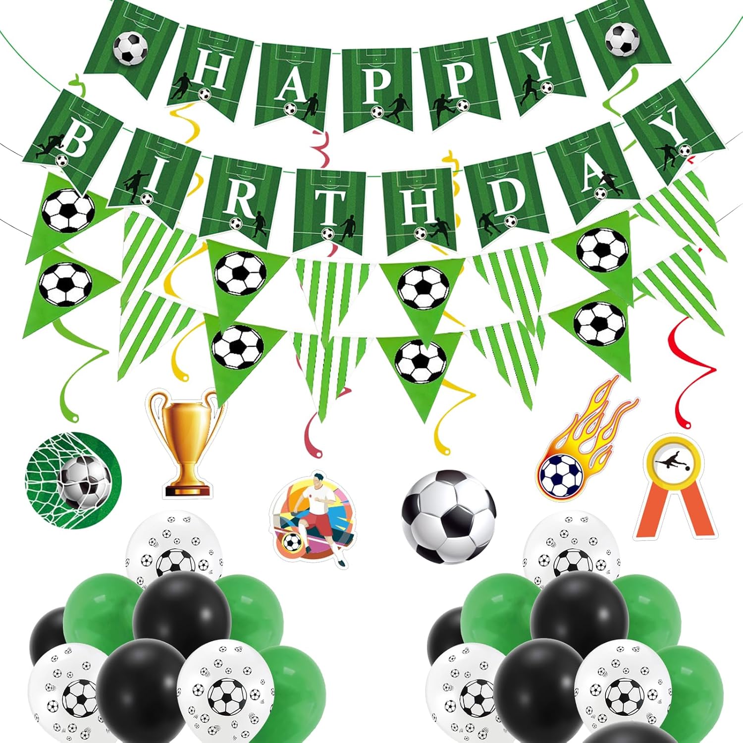 Soccer Birthday Party Decorations 27 PCS