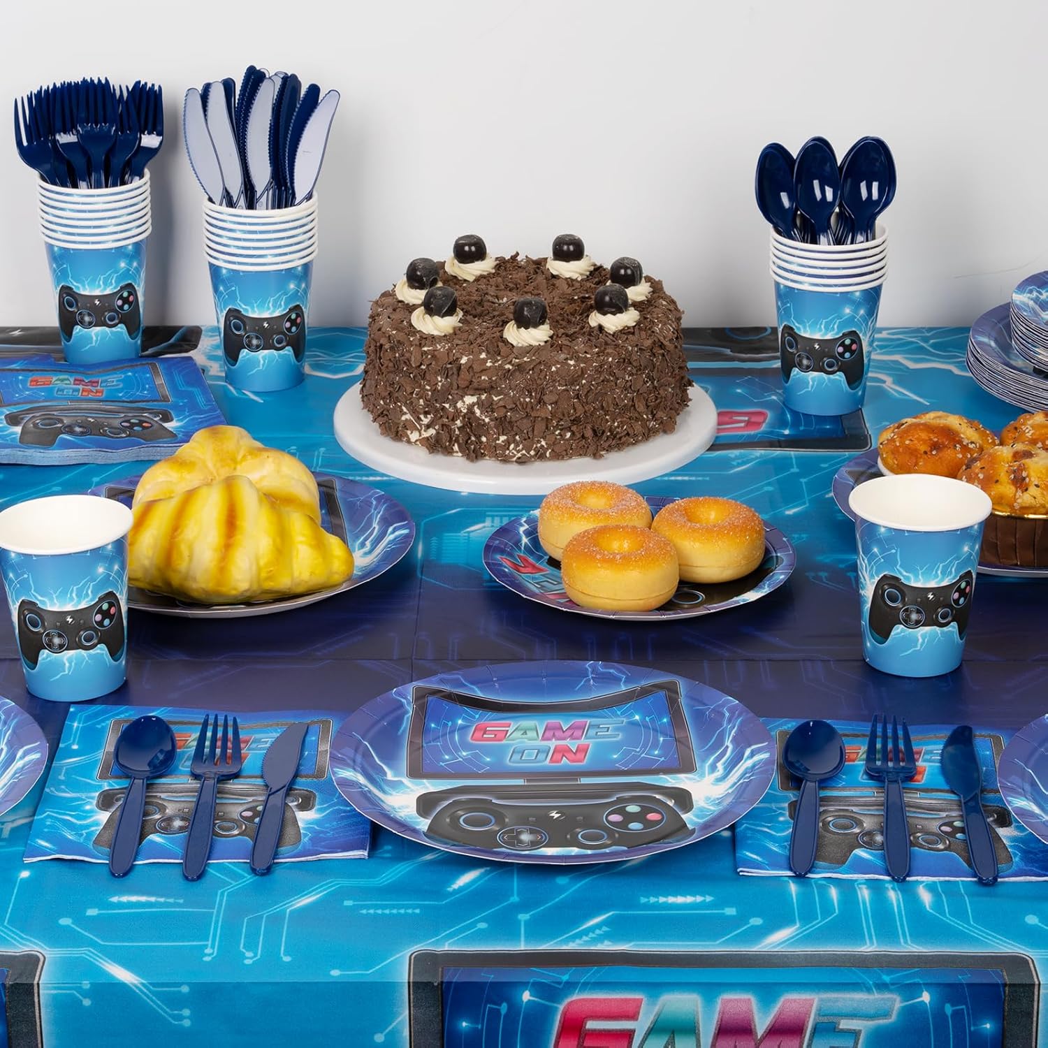 DECORLIFE 170PCS Video Game Party Decorations for Boys