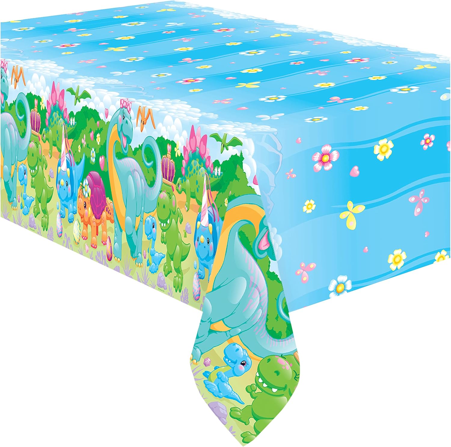 Treasures Gifted Dinosaur Tablecloth Pack of 2