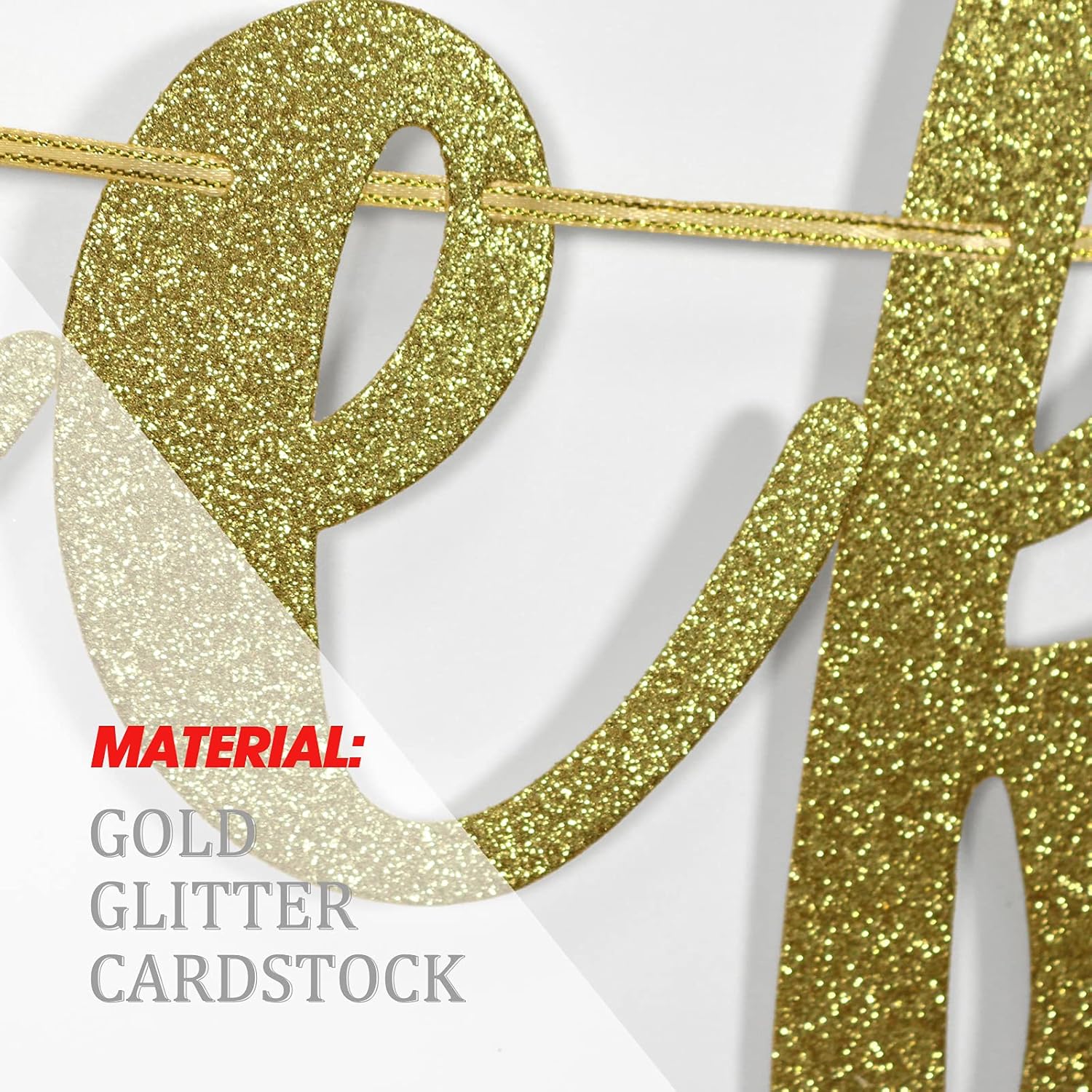 Brews Before I Do Gold Glitter Bachelorette Party Banner