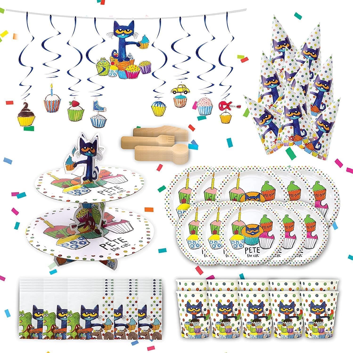 Mighty Mojo Pete The Cat Party In A Box Kit - 102 Pieces