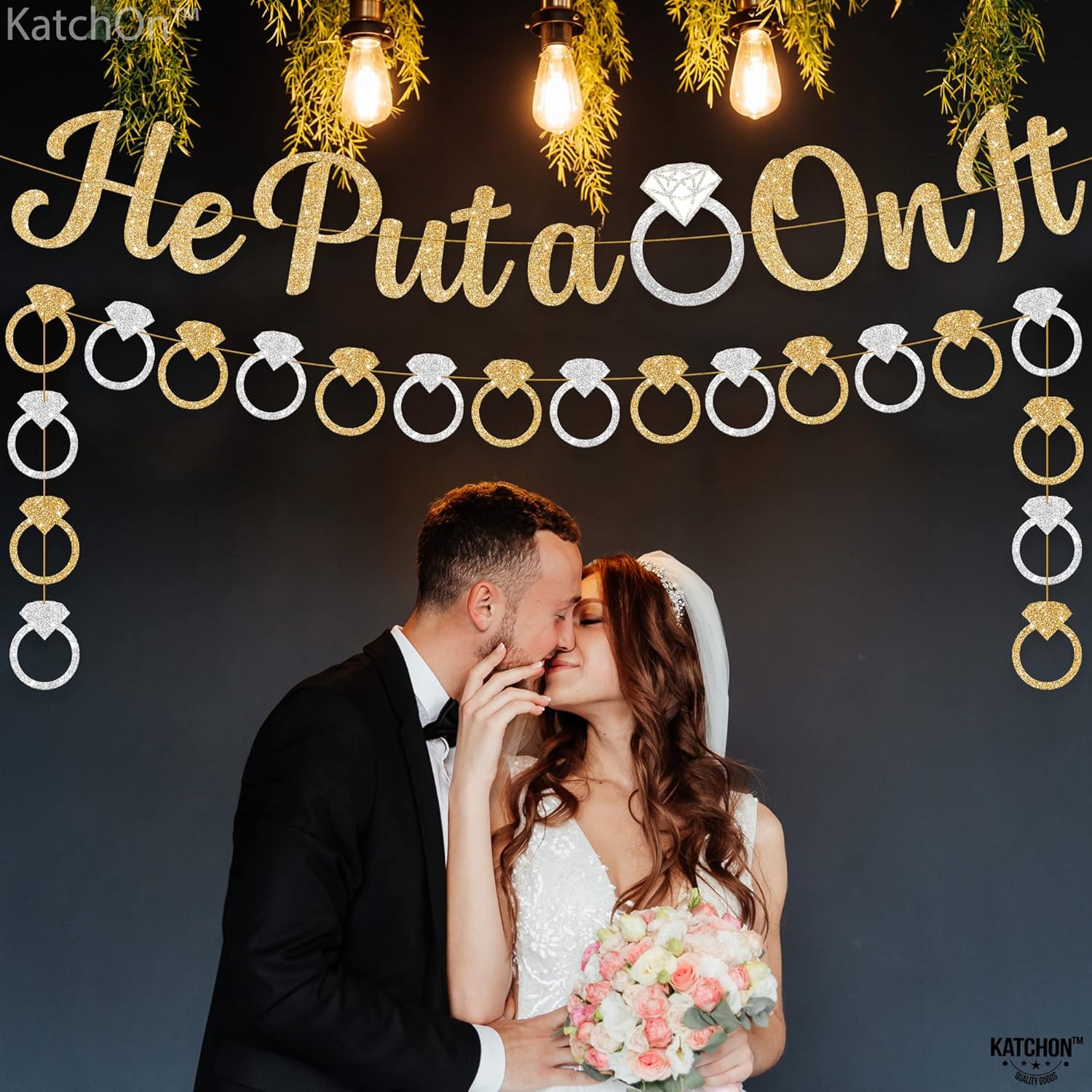 KatchOn He Put a Ring On It Banner 10 Feet
