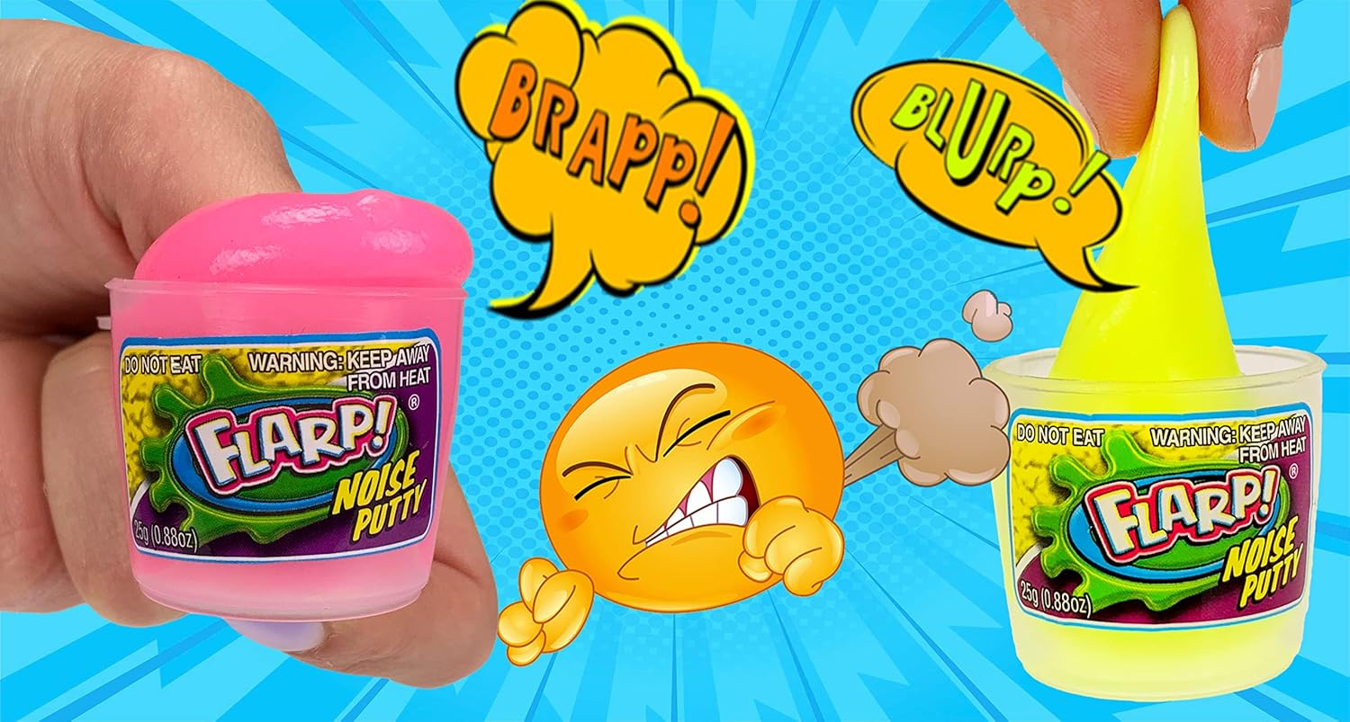 JA-RU Mini Noise Putty 12 Pack with Containers