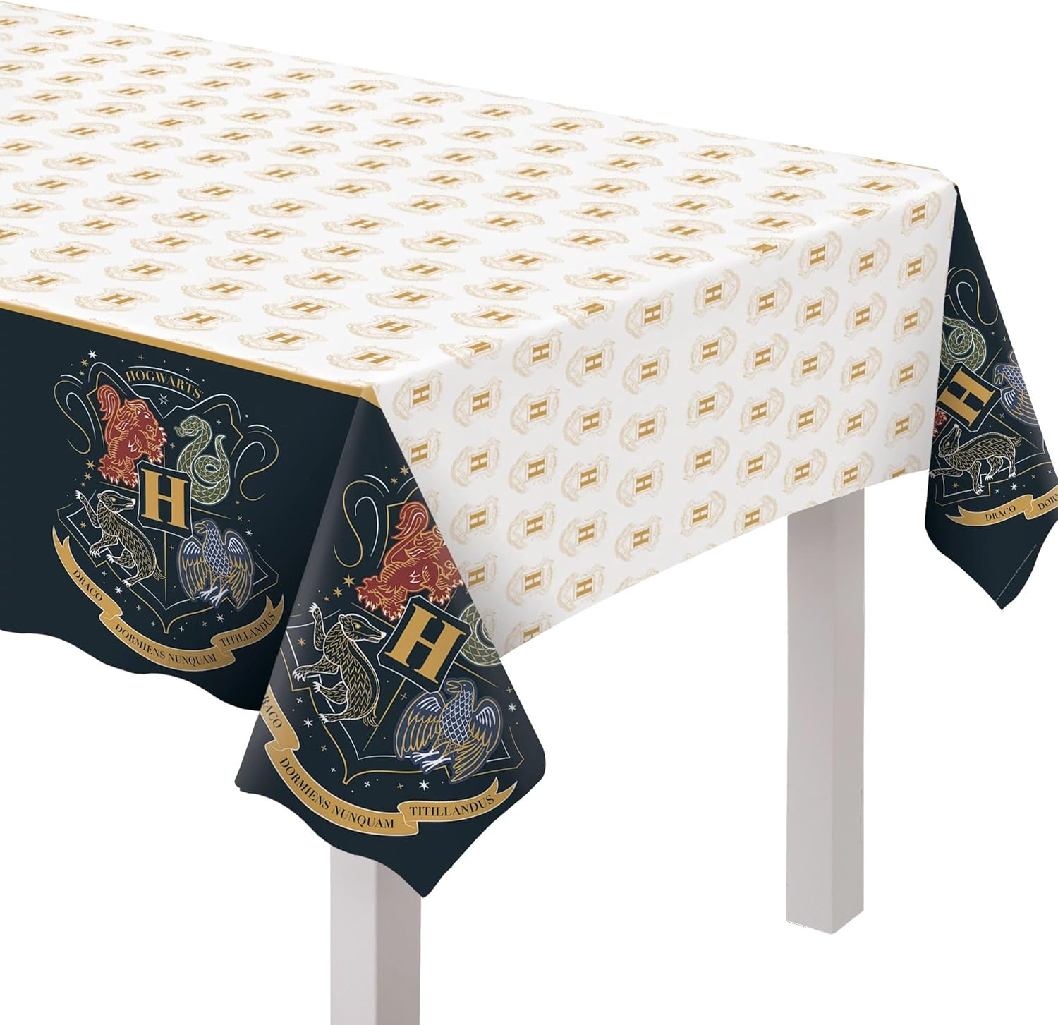 Amscan Harry Potter Hogwarts Birthday Party Supplies Bundle 2 Table Covers