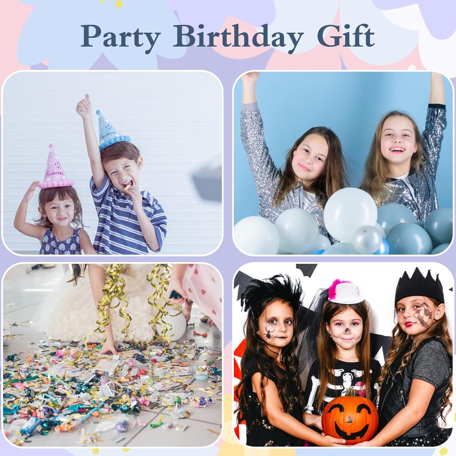 58 Pack Mini Slime Kit with Cute Charms and Stickers