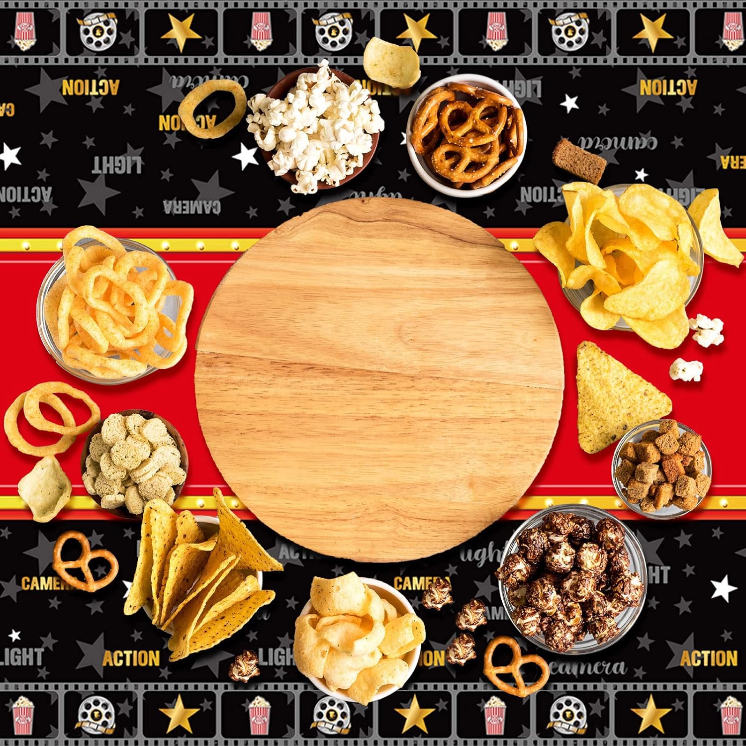 Irenare 3 Piece Movie Theater Table Covers