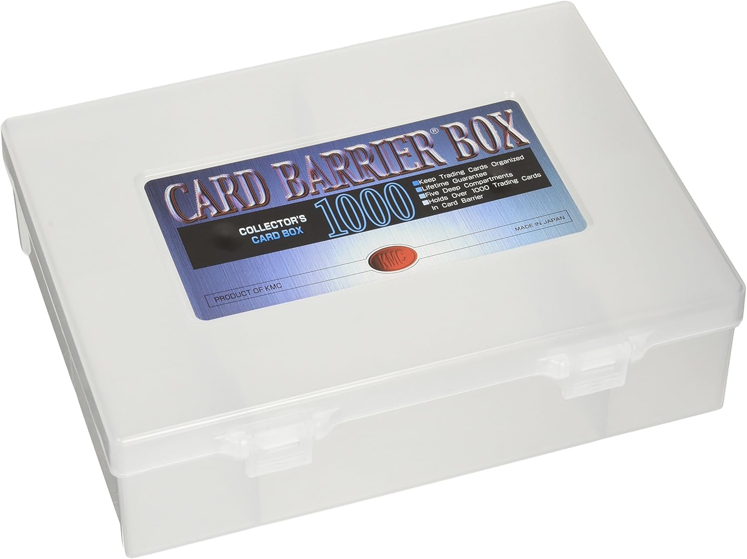 KMC Card Box 1000 - Premium Card Storage Case