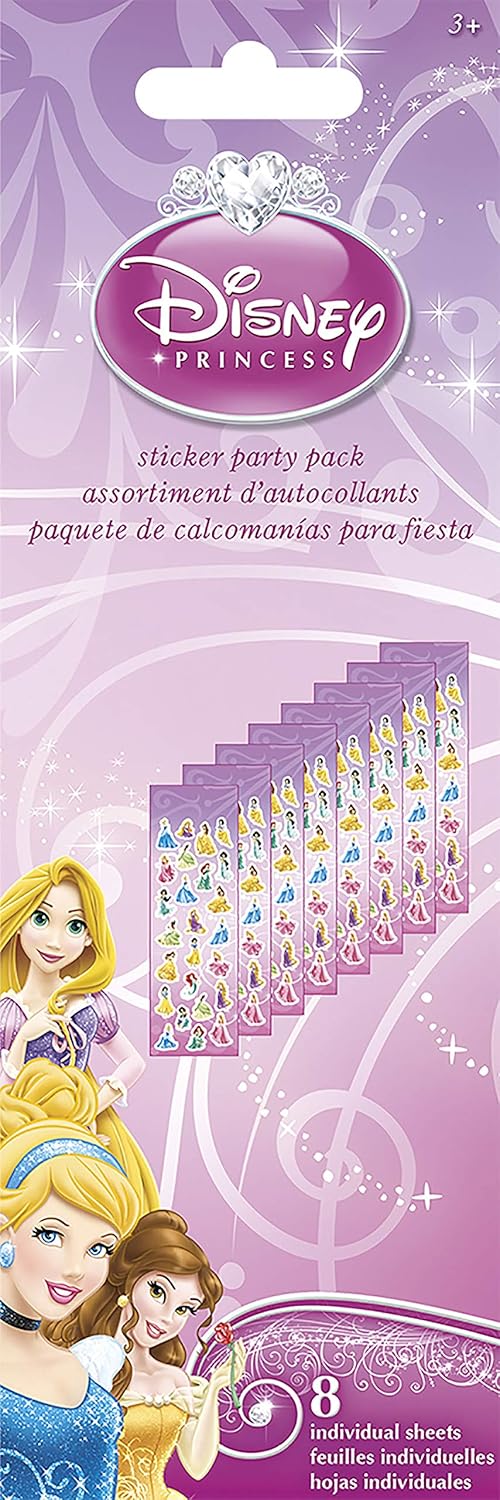 Disney Princess Sticker Party Pack by Sandylion