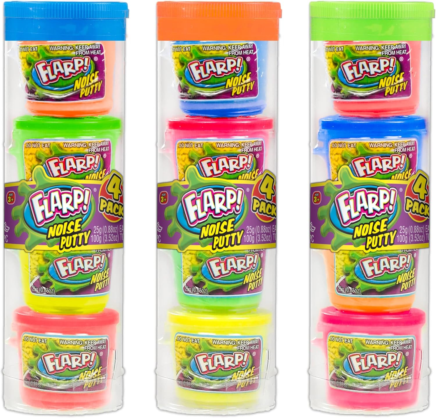 JA-RU Mini Noise Putty with Display Box 3 Pack