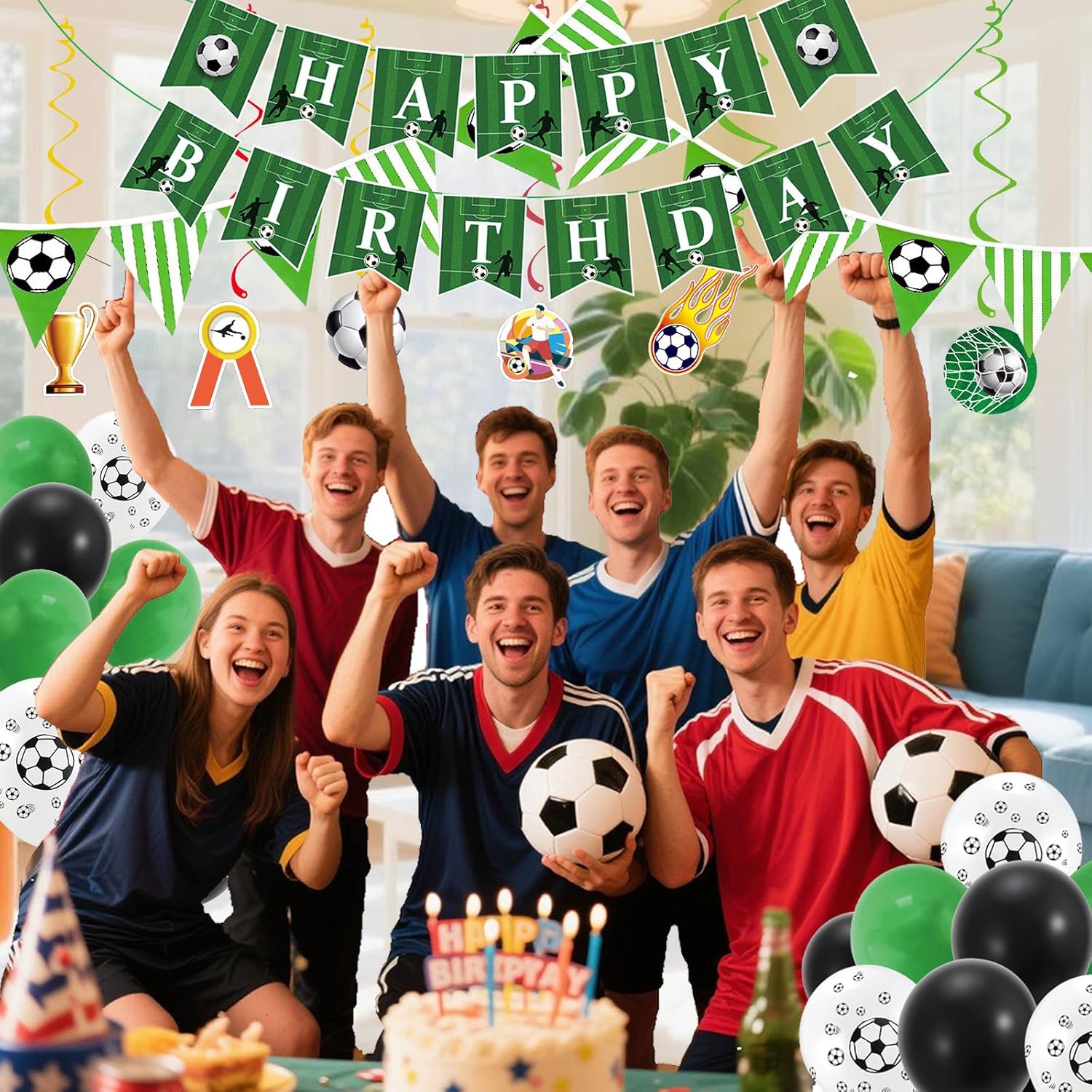 Soccer Birthday Party Decorations 27 PCS