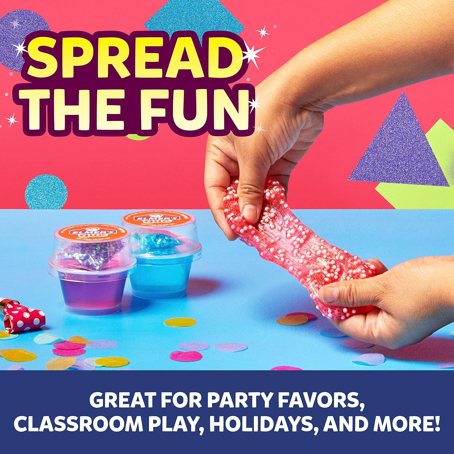 Elmers Gue Premade Slime Party Pack 20 Count