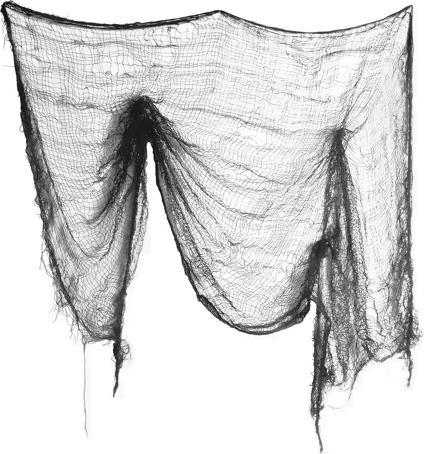 Halloween Creepy Gray Gauze Cloth 60x30