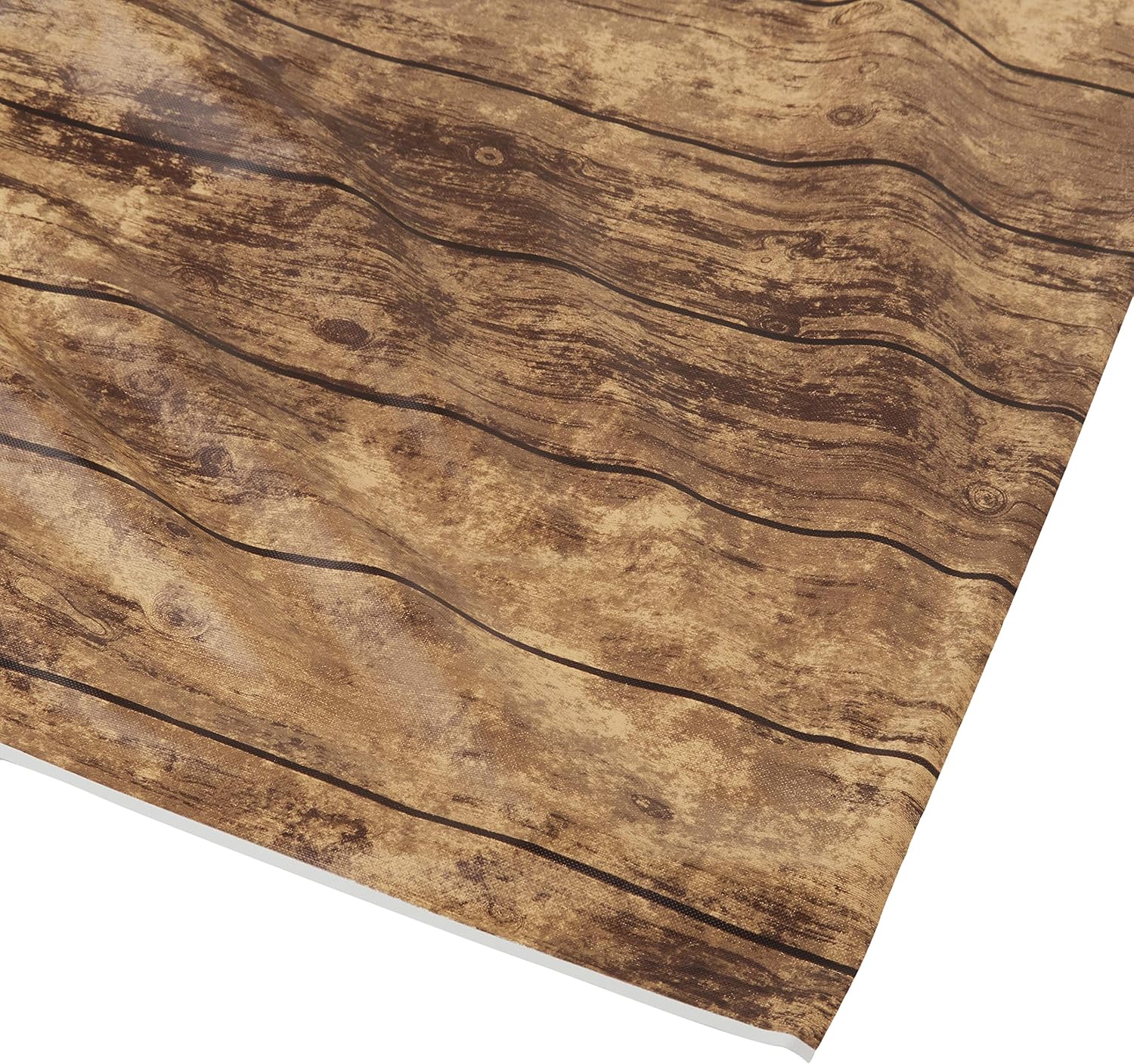 Creative Converting 329655 Wood Grain Plastic Tablecloth