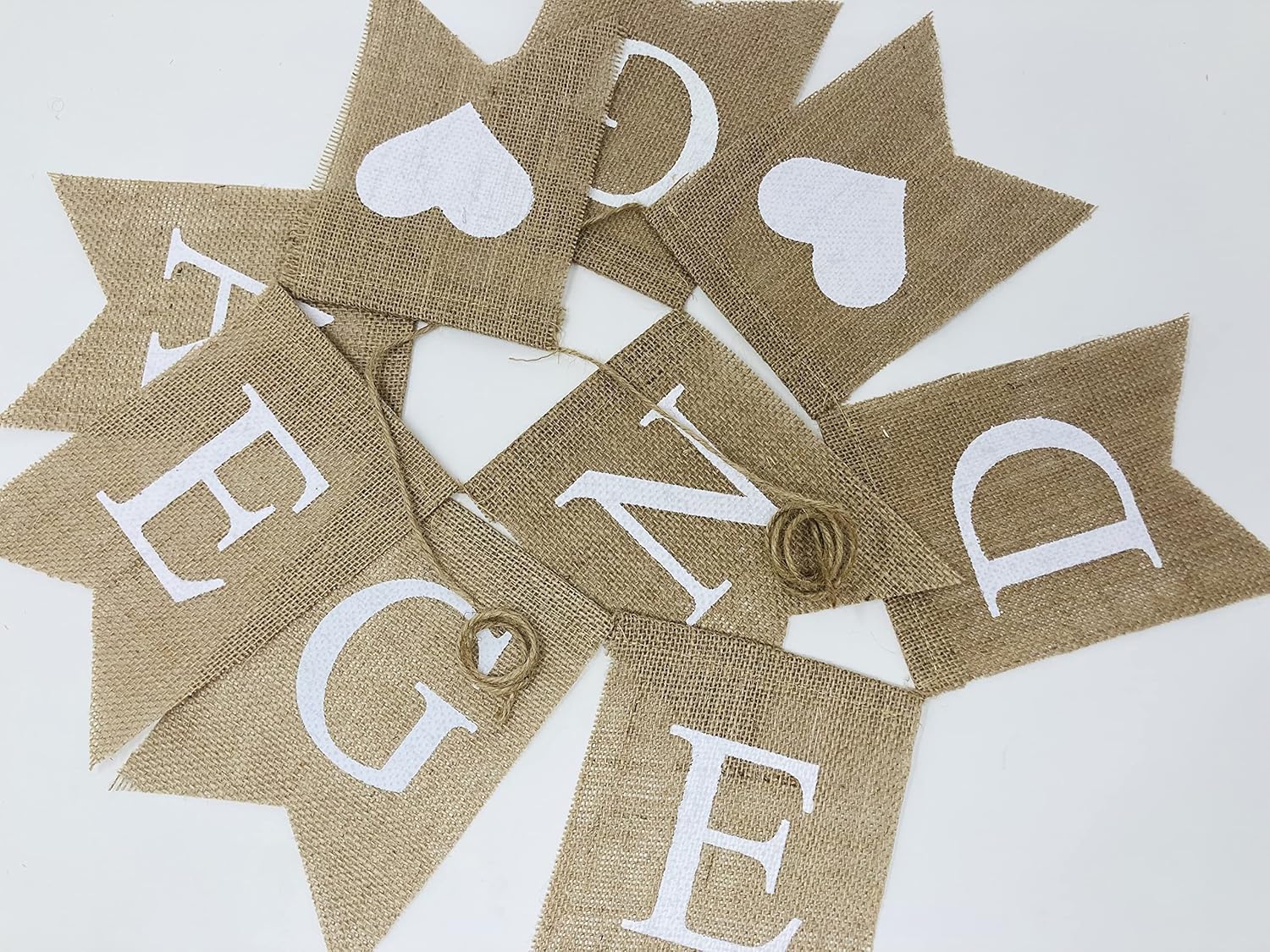 Engagement Party Decorations Engaged Burlap Banner 1