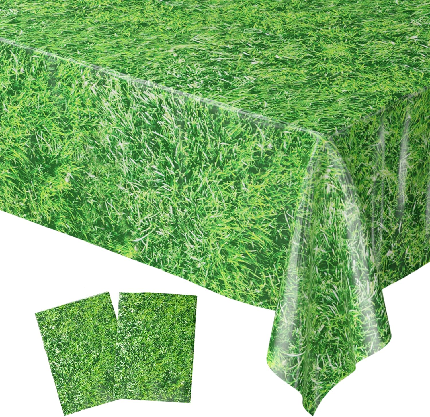 Blue Orchards Grass Table Covers Pack of 2 54x108 XL
