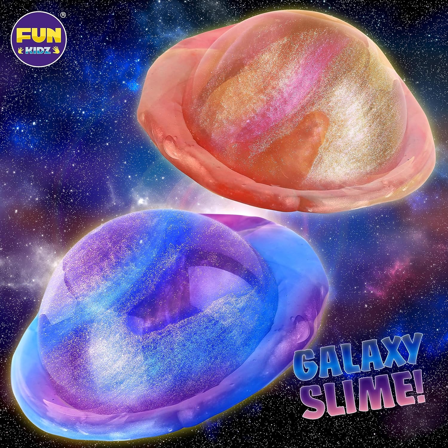 FunKidz 25 Variety Slime Balls for Kids Party Favors